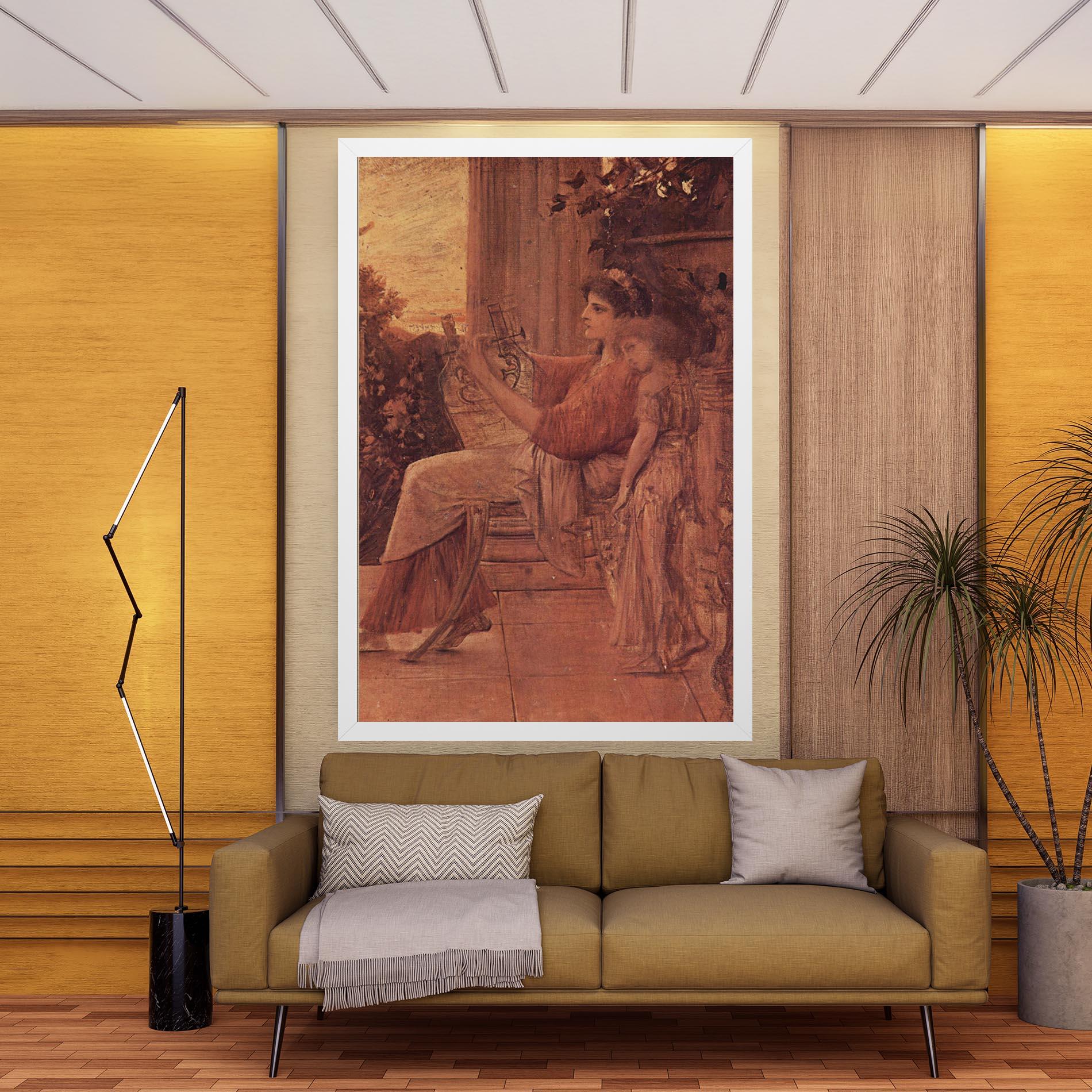 Vászonkép Gustav Klimt Painting mockup 9