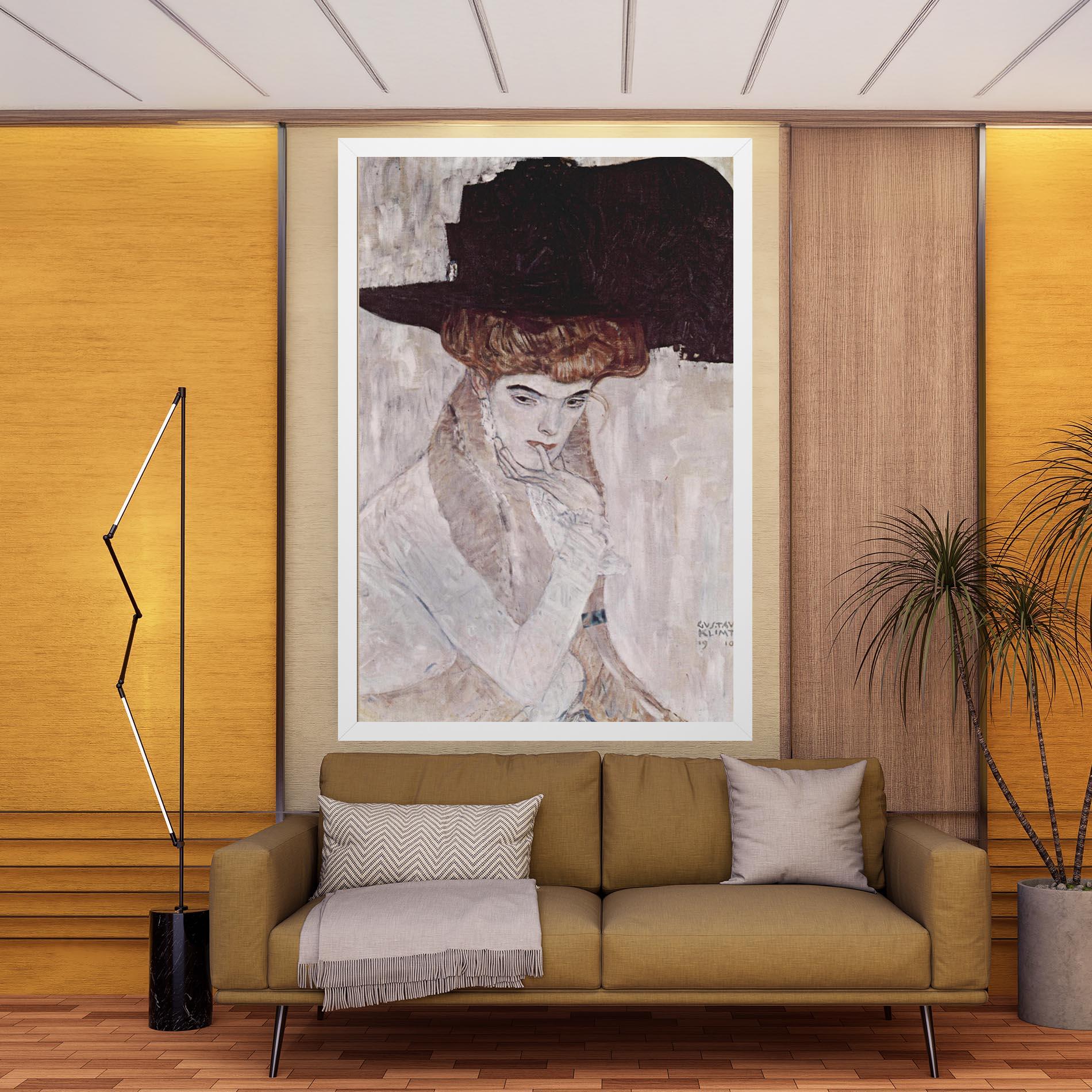 Vászonkép Klimt Woman mockup 9