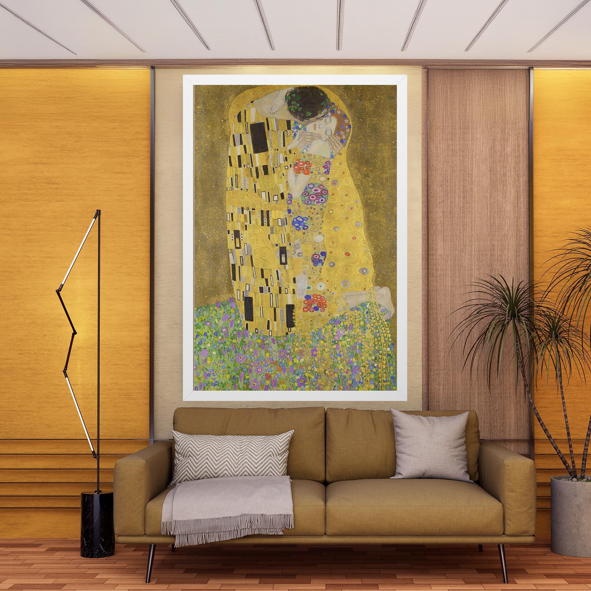 Vászonkép The Kiss mockup 9