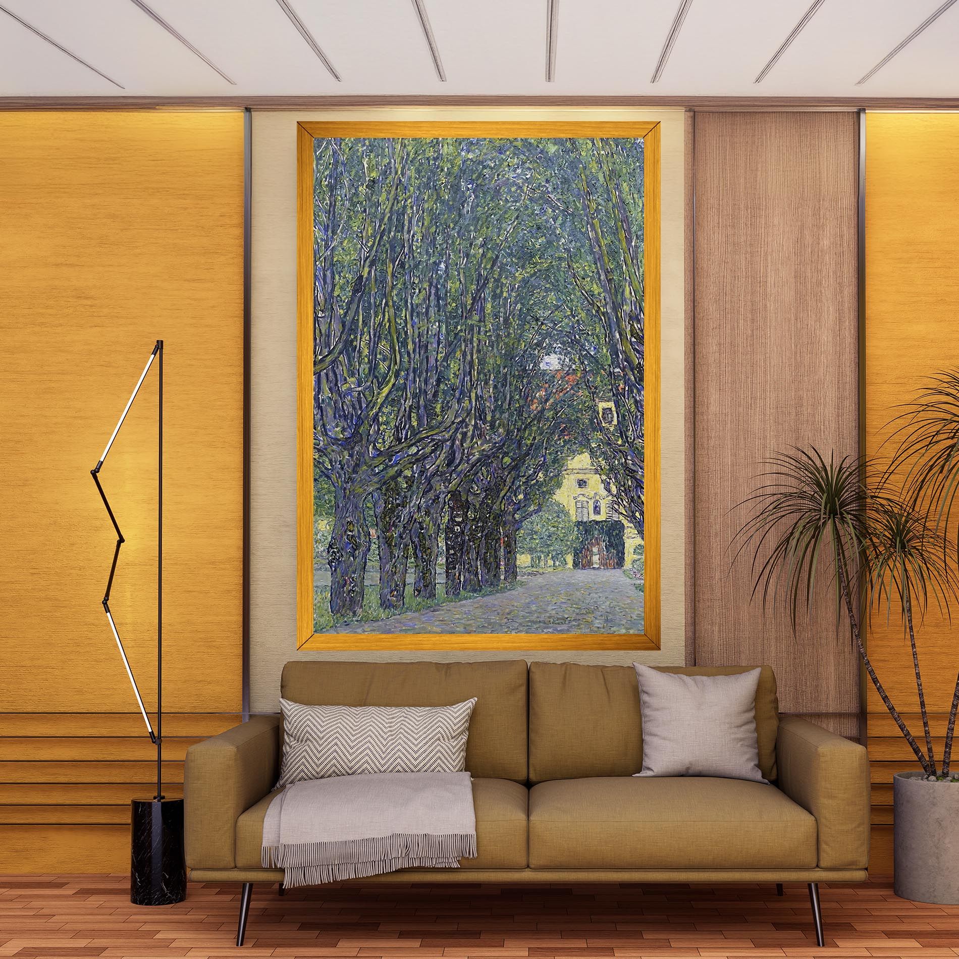 Allee At Schloss Kammer mockup 9