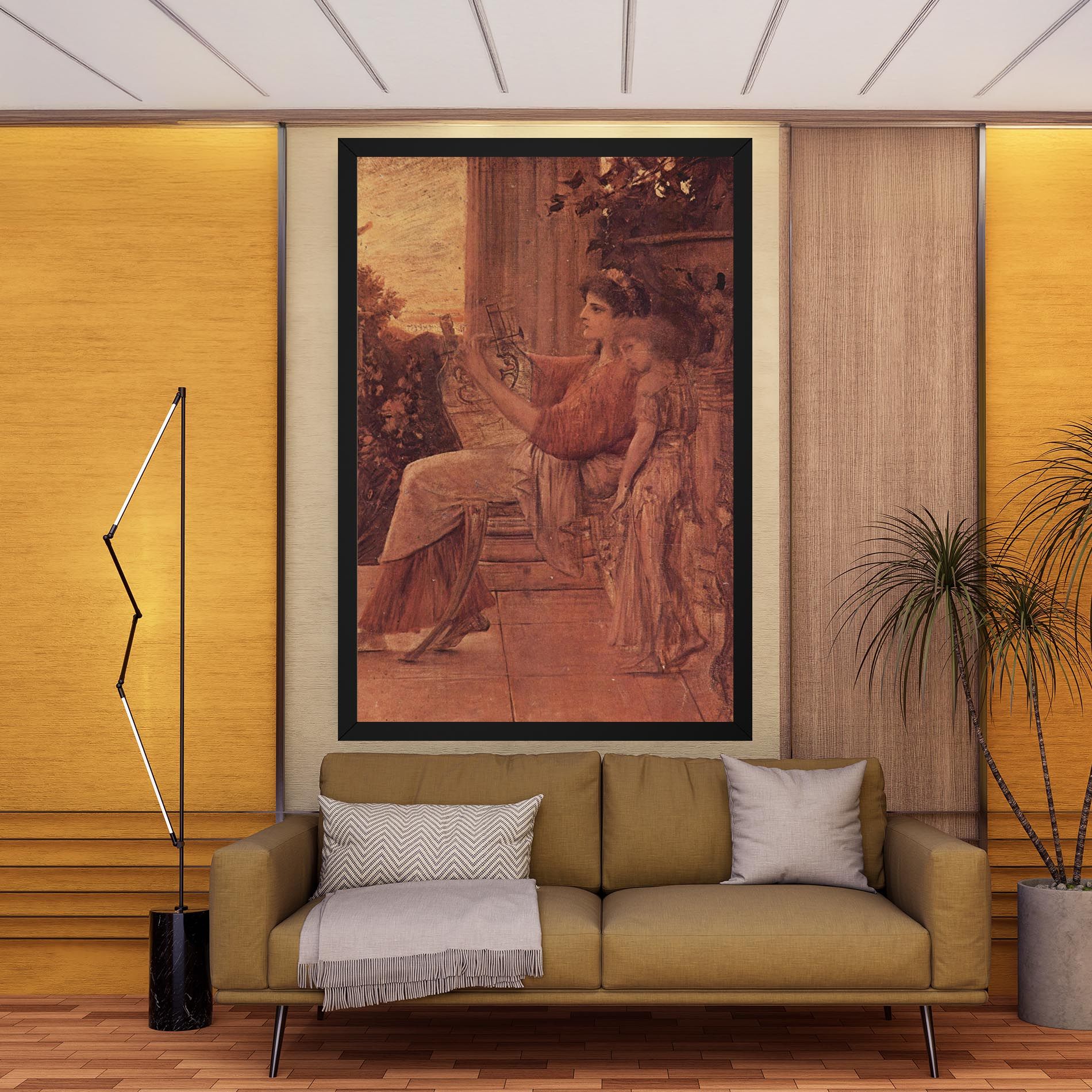 Gustav Klimt Painting mockup 9