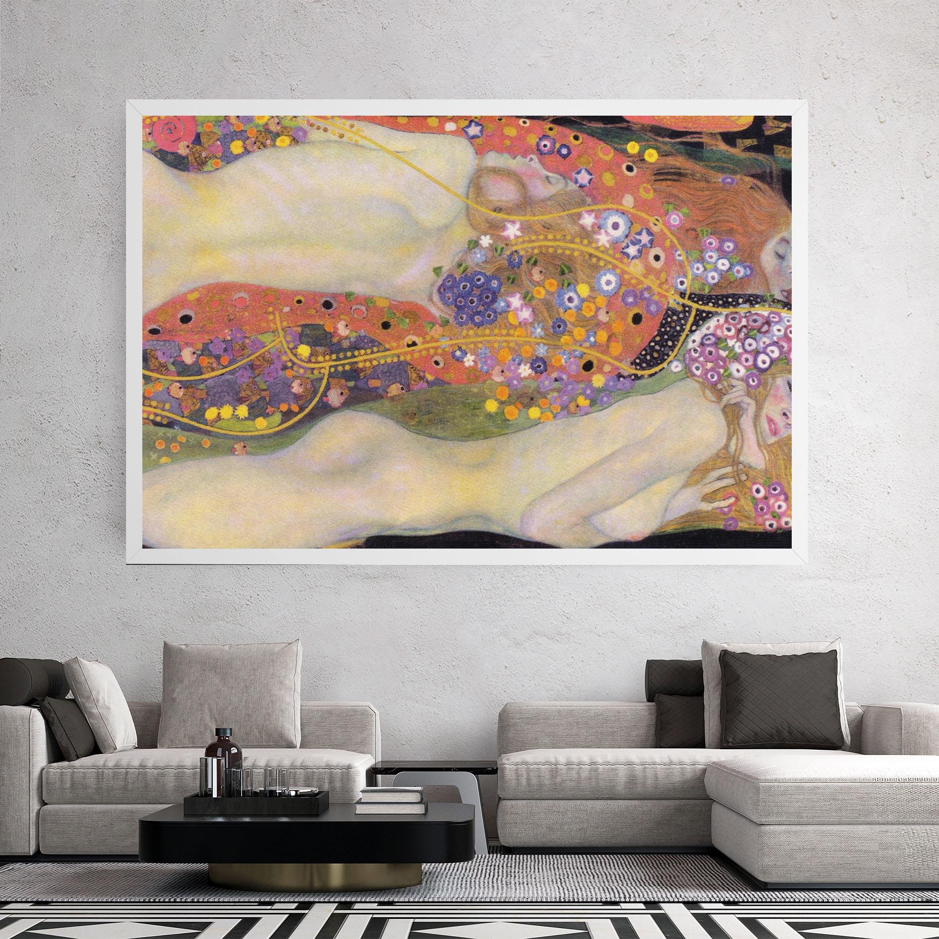 Vászonkép Water Serpents II mockup 2