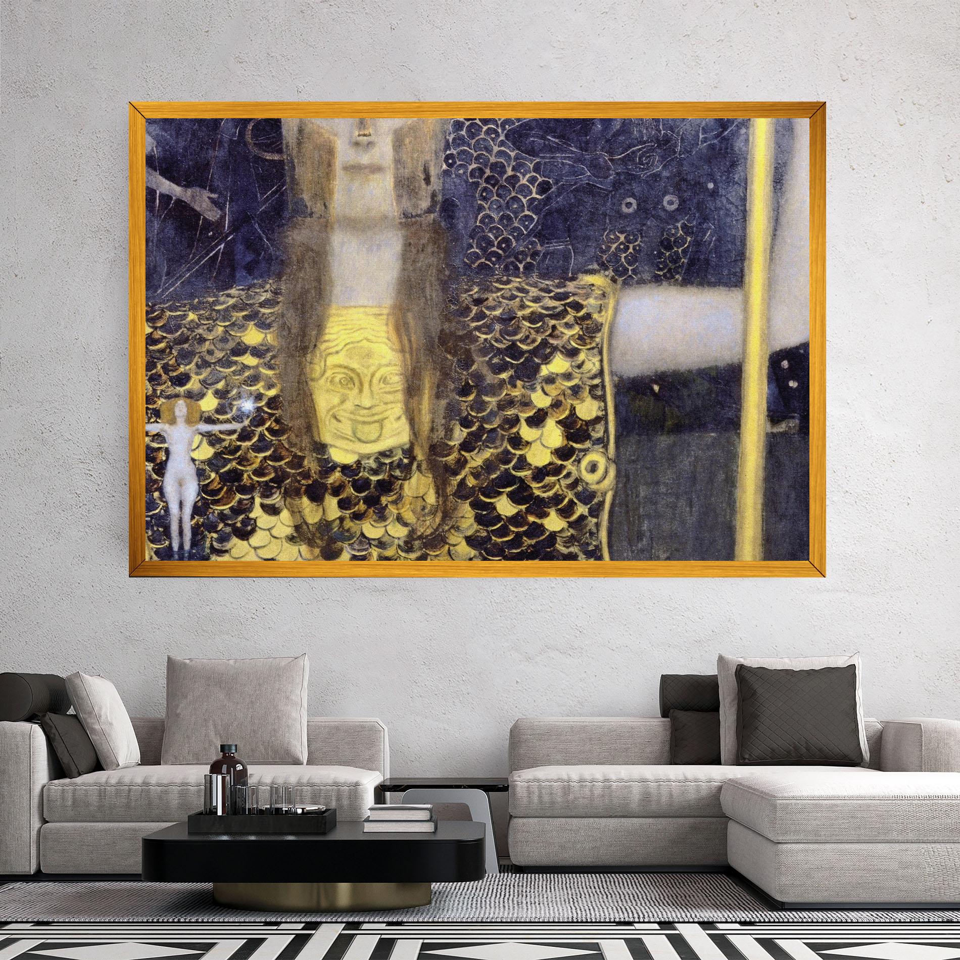 Vászonkép Pallas Athena mockup 2