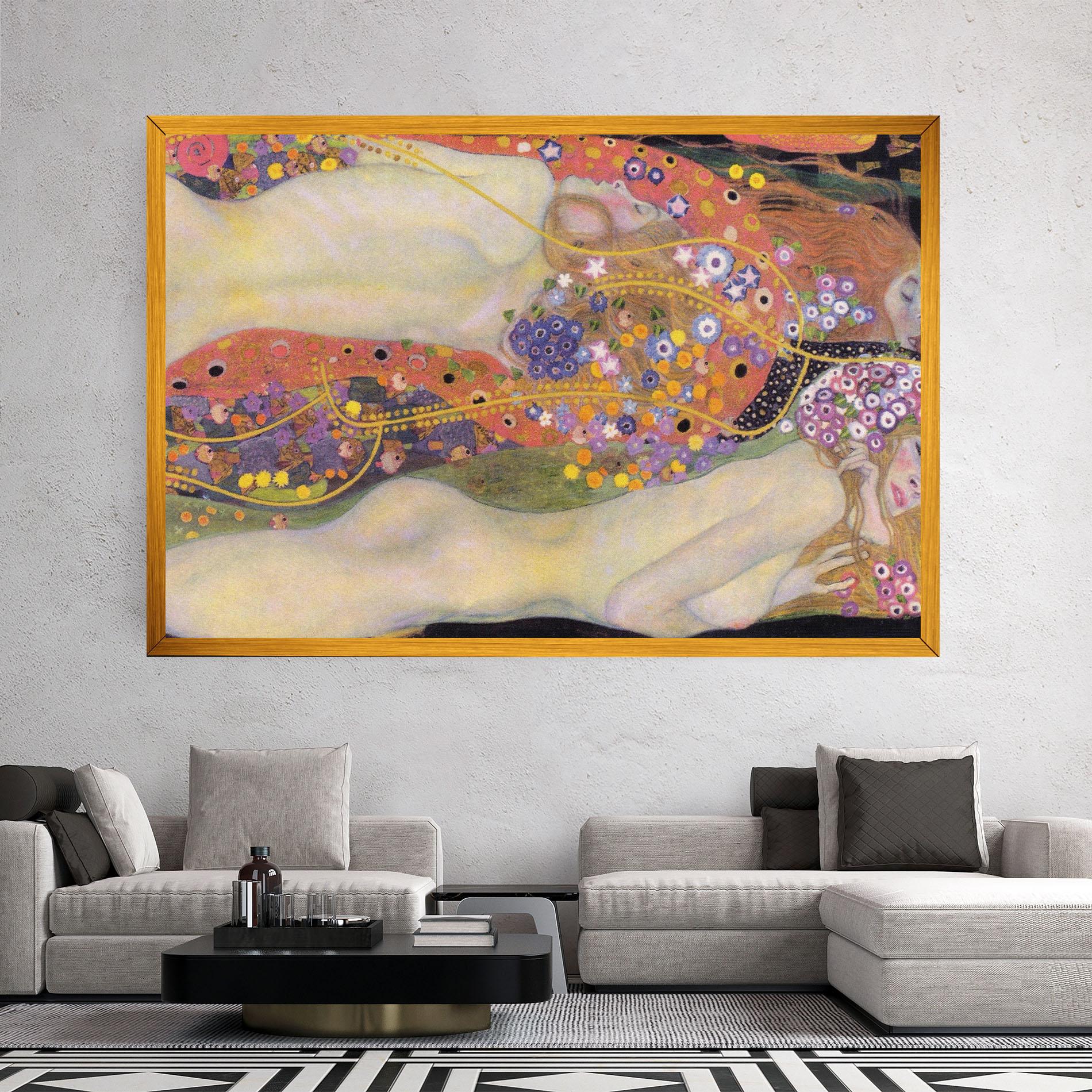 Vászonkép Water Serpents II mockup 2