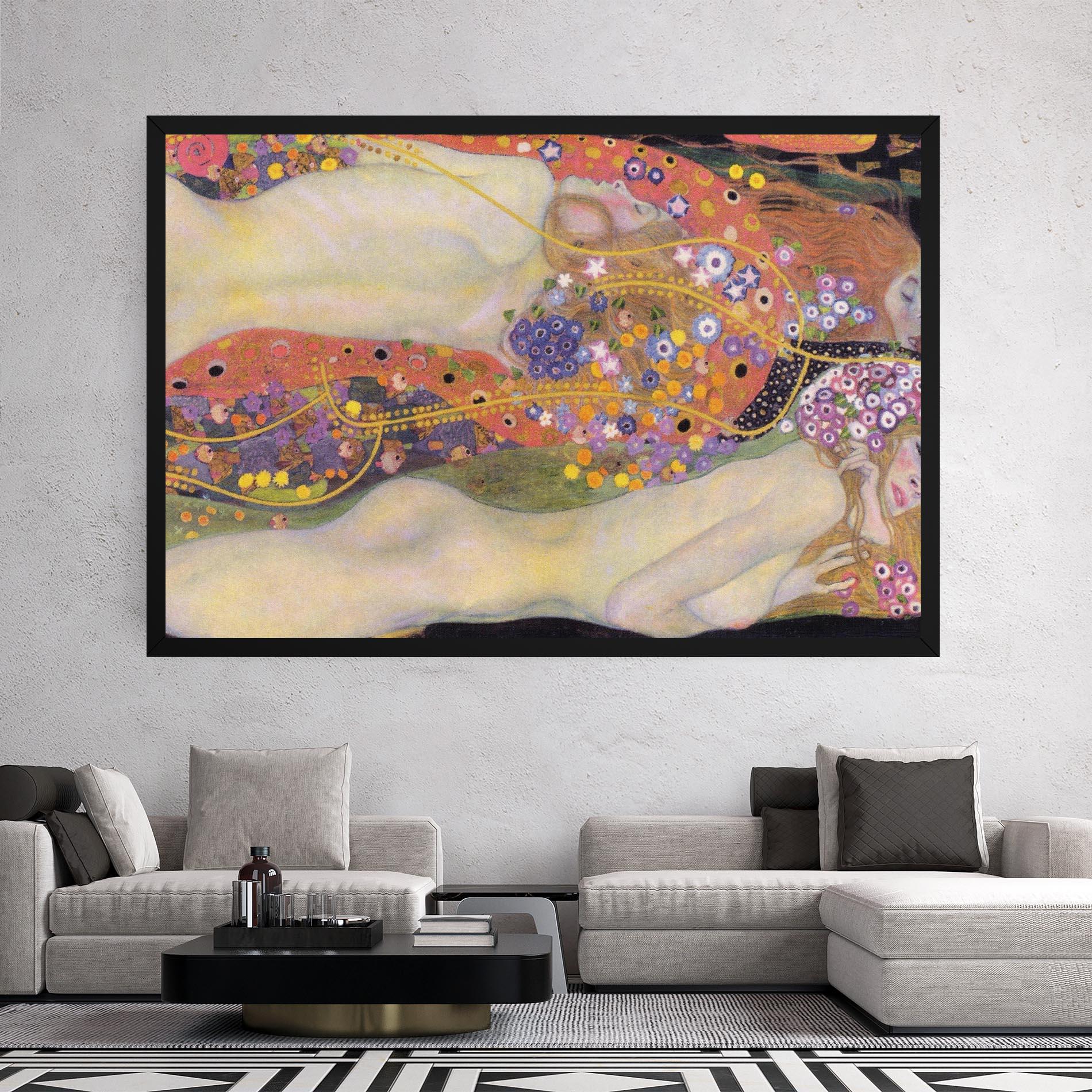 Vászonkép Water Serpents II mockup 2