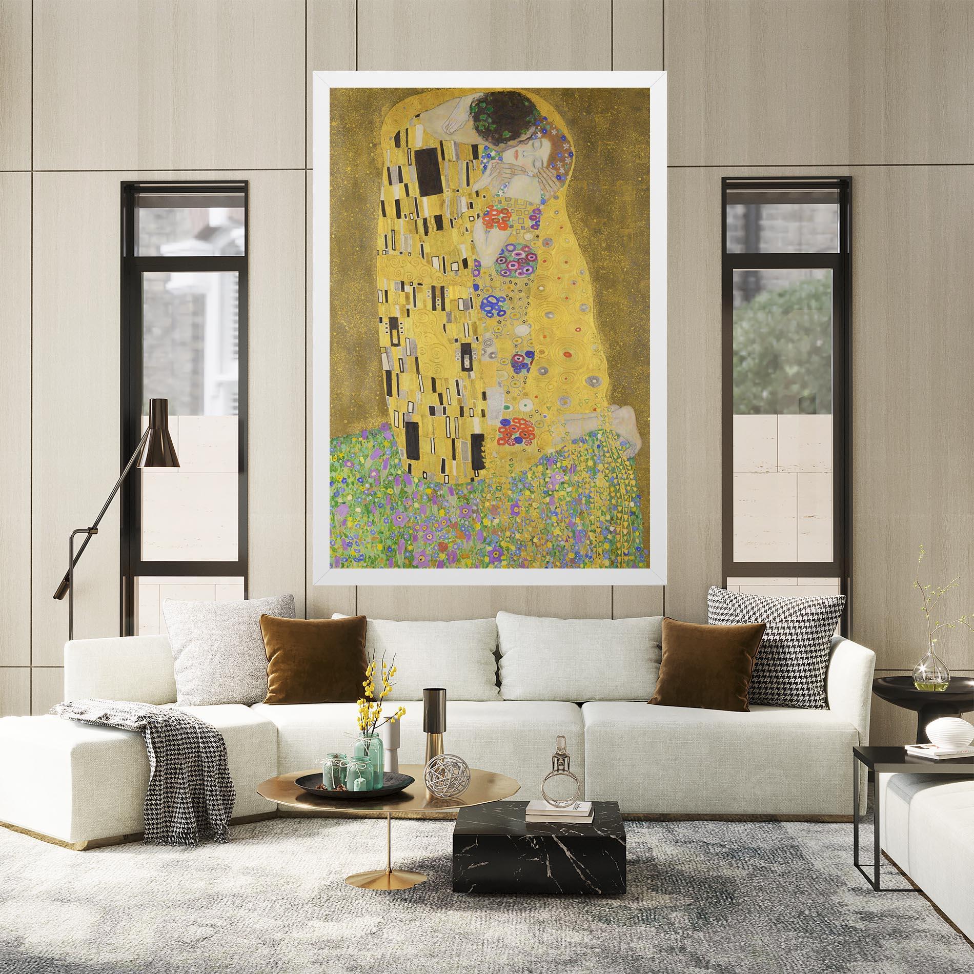 Vászonkép The Kiss mockup 2