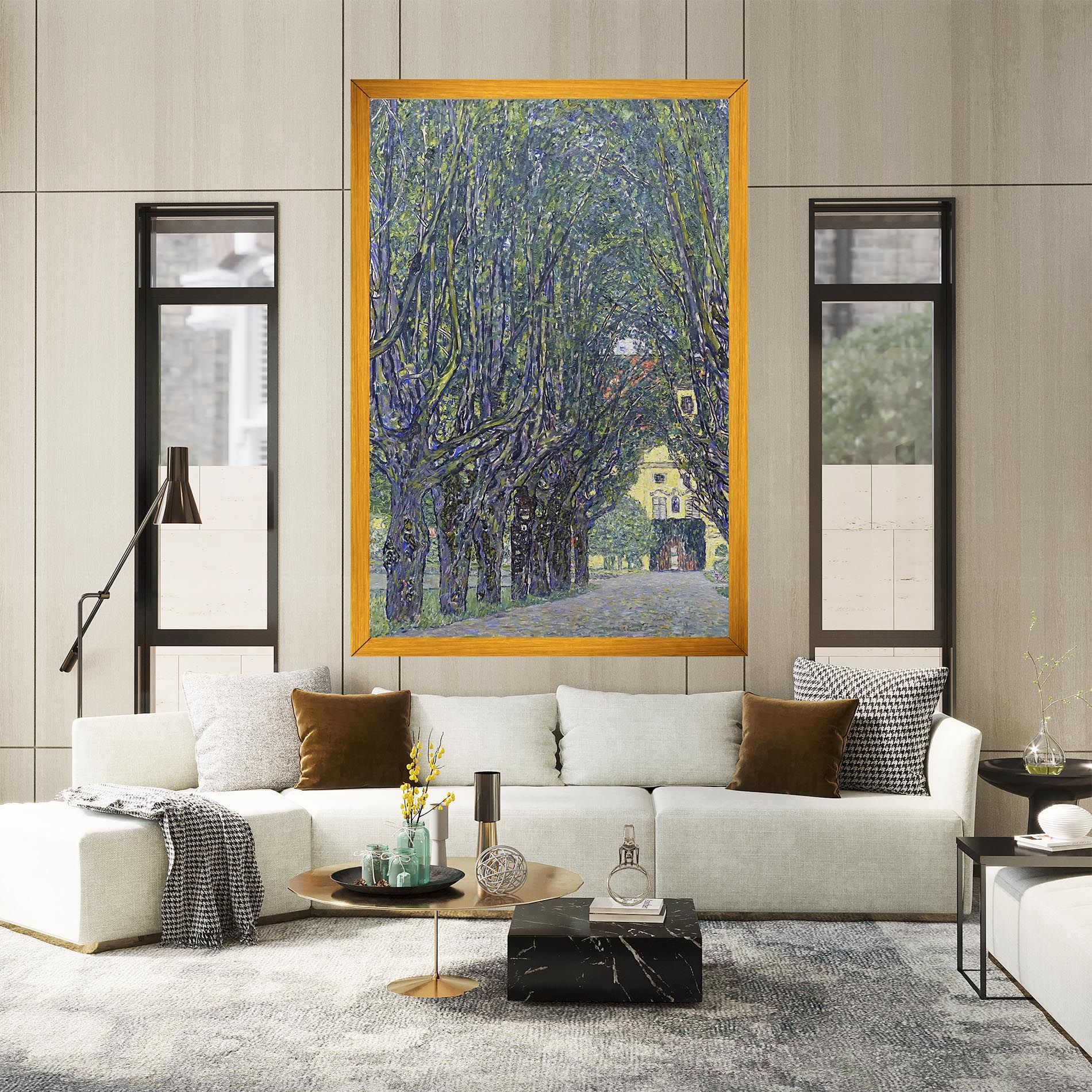 Allee At Schloss Kammer mockup 2