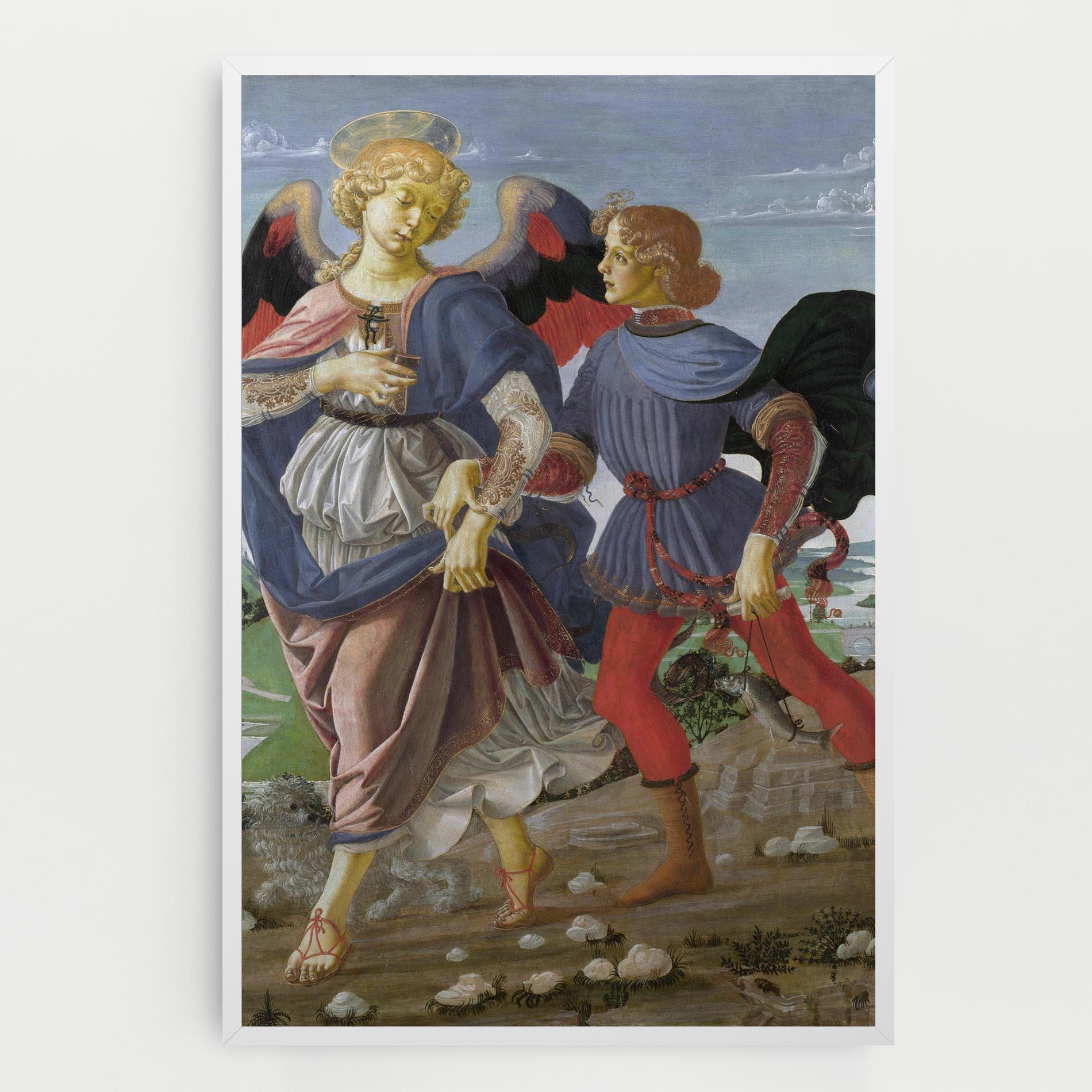 Vászonkép Tobias And The Angel mockup 0