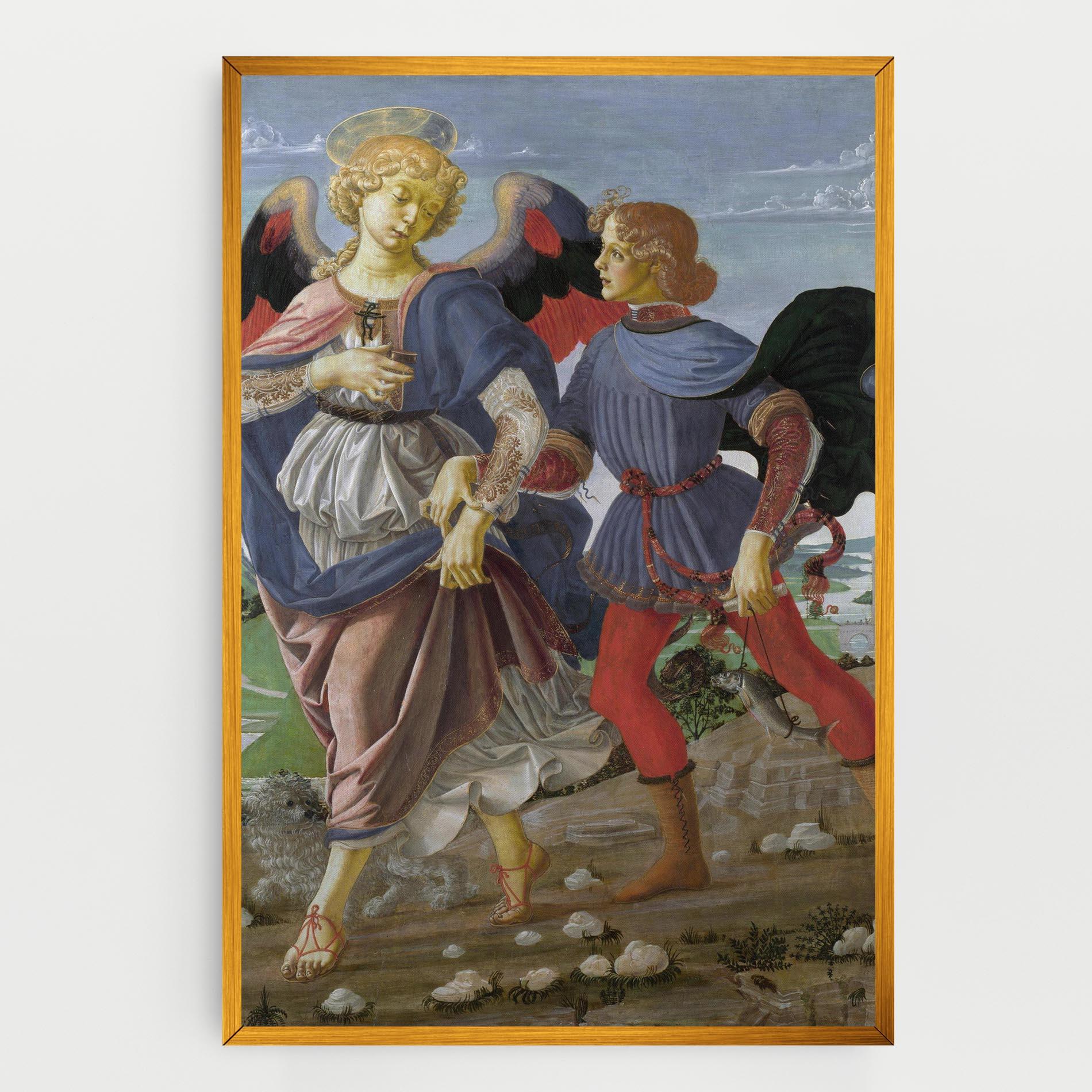 Vászonkép Tobias And The Angel mockup 0