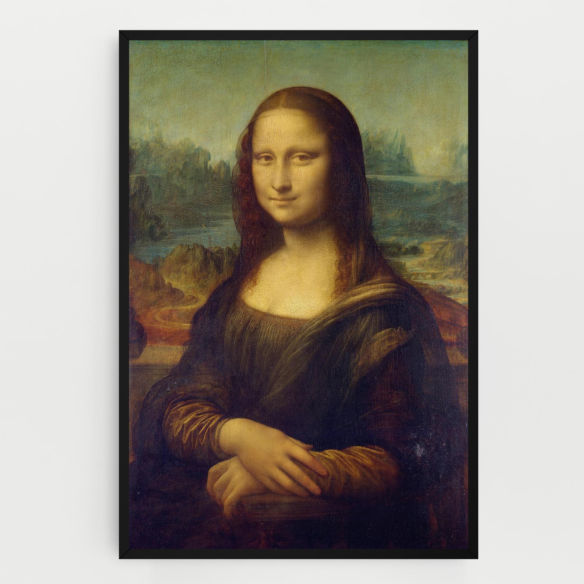 Gioconda By Leonardo Da Vinci mockup 0