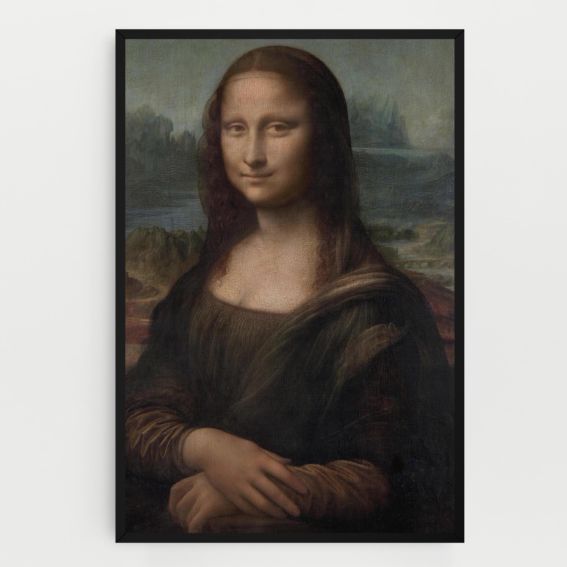 Vászonkép Mona Lisa By Leonardo Da Vinci mockup 0