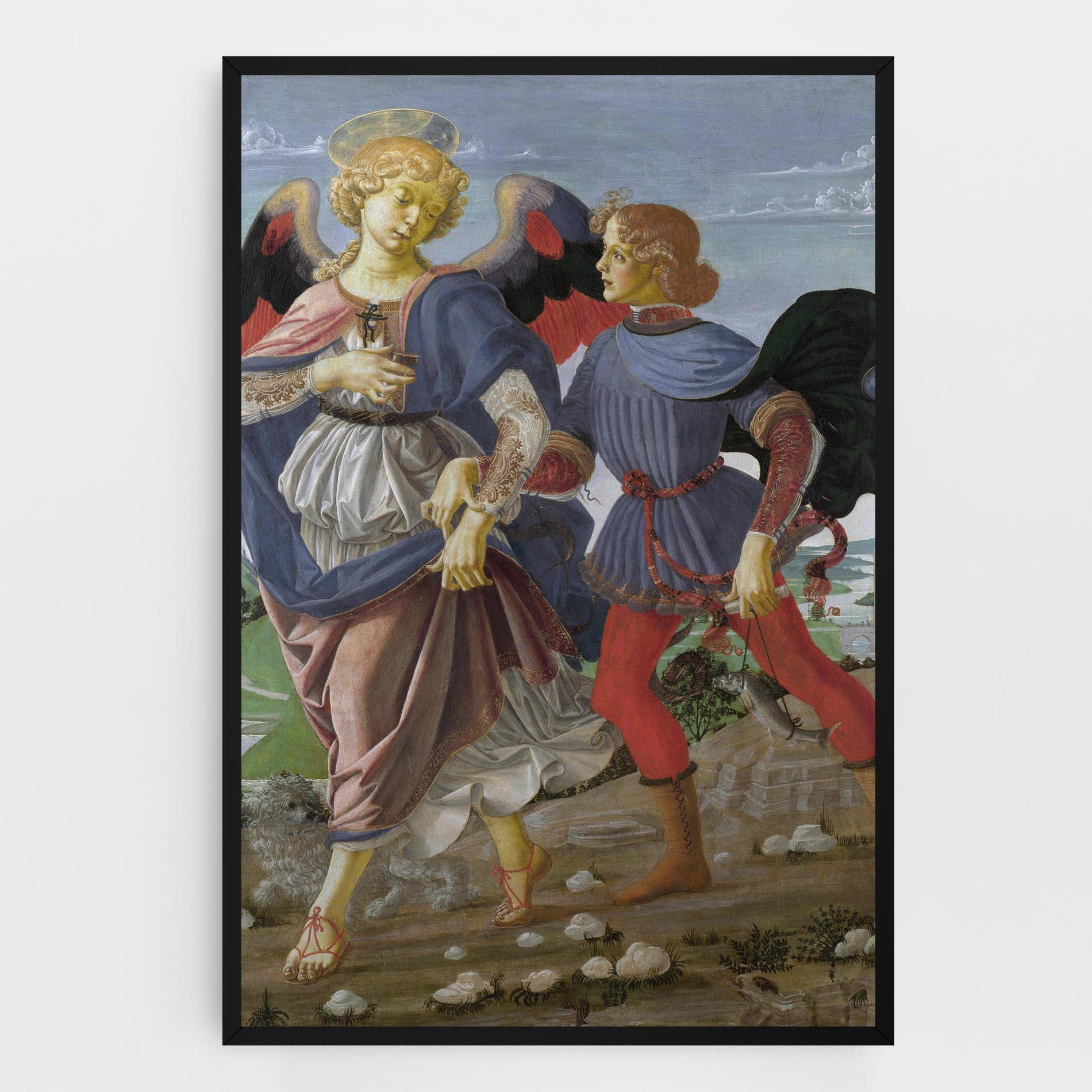 Vászonkép Tobias And The Angel mockup 0