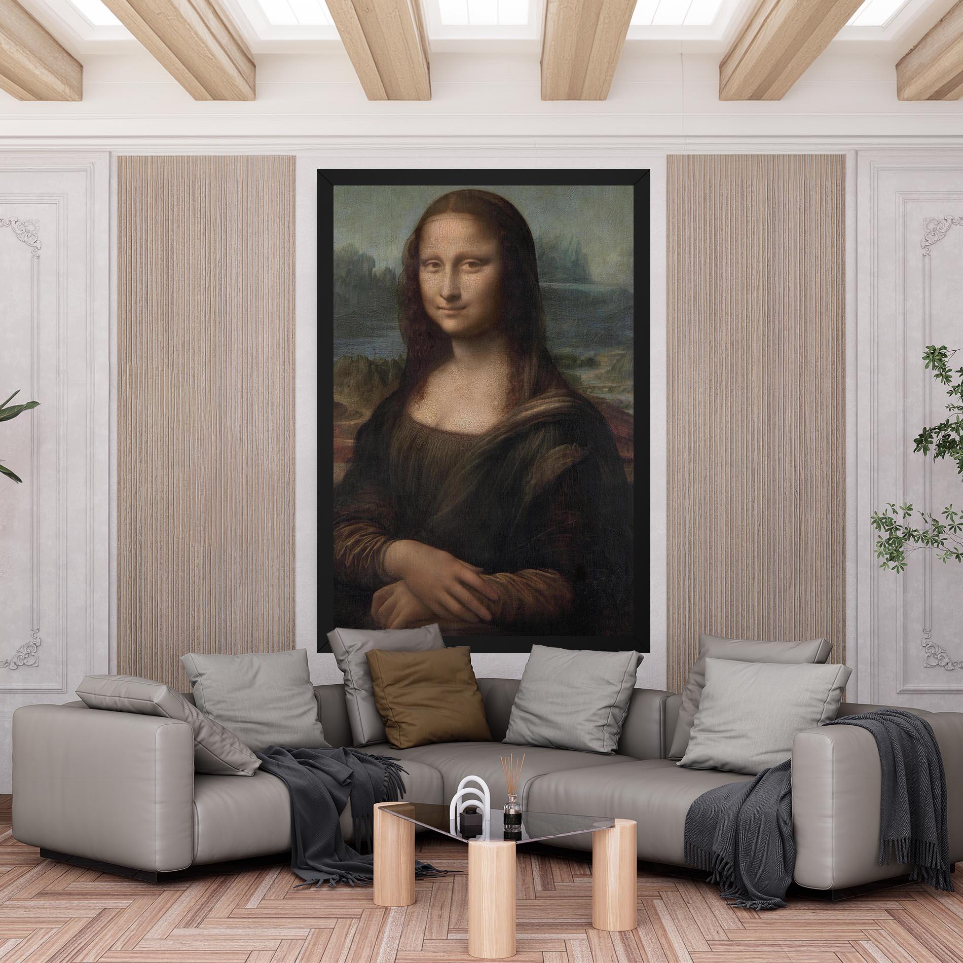 Vászonkép Mona Lisa By Leonardo Da Vinci mockup 6
