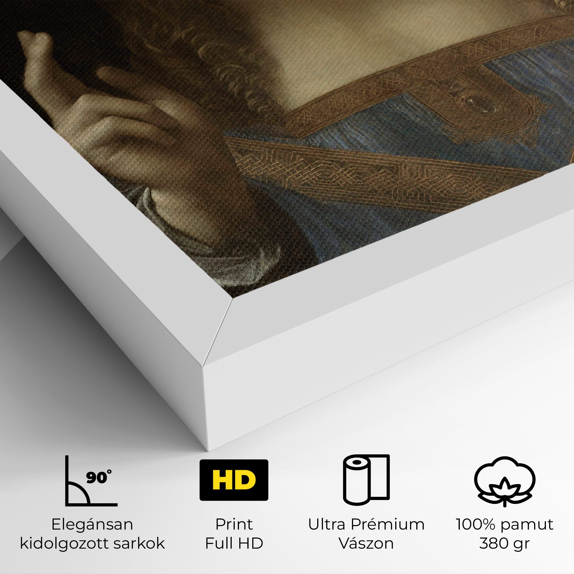 Leonardo Da Vinci Salvator Mundi mockup 4