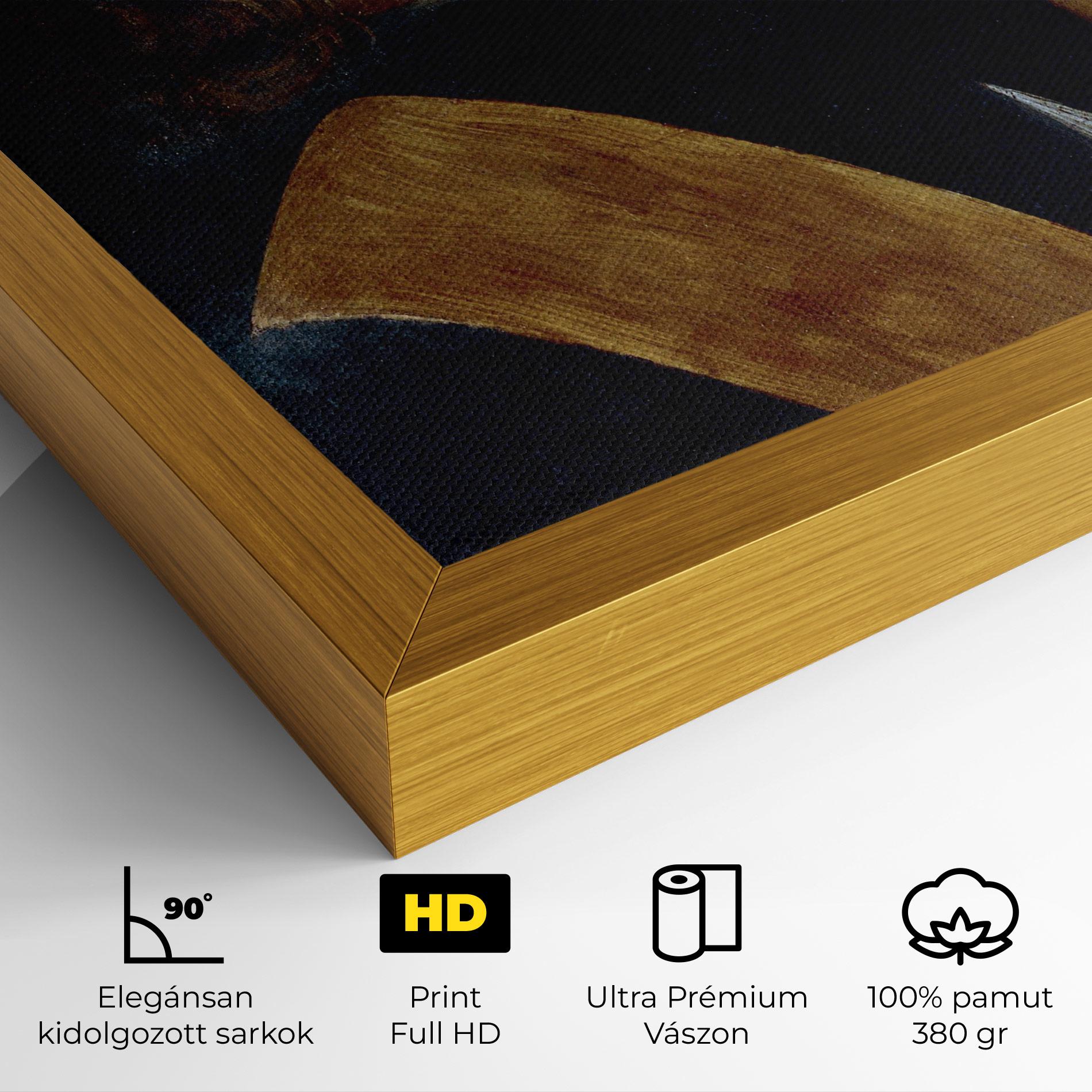 Vászonkép Leonardo Da Vinci's The Portrait Of A Musician mockup 4