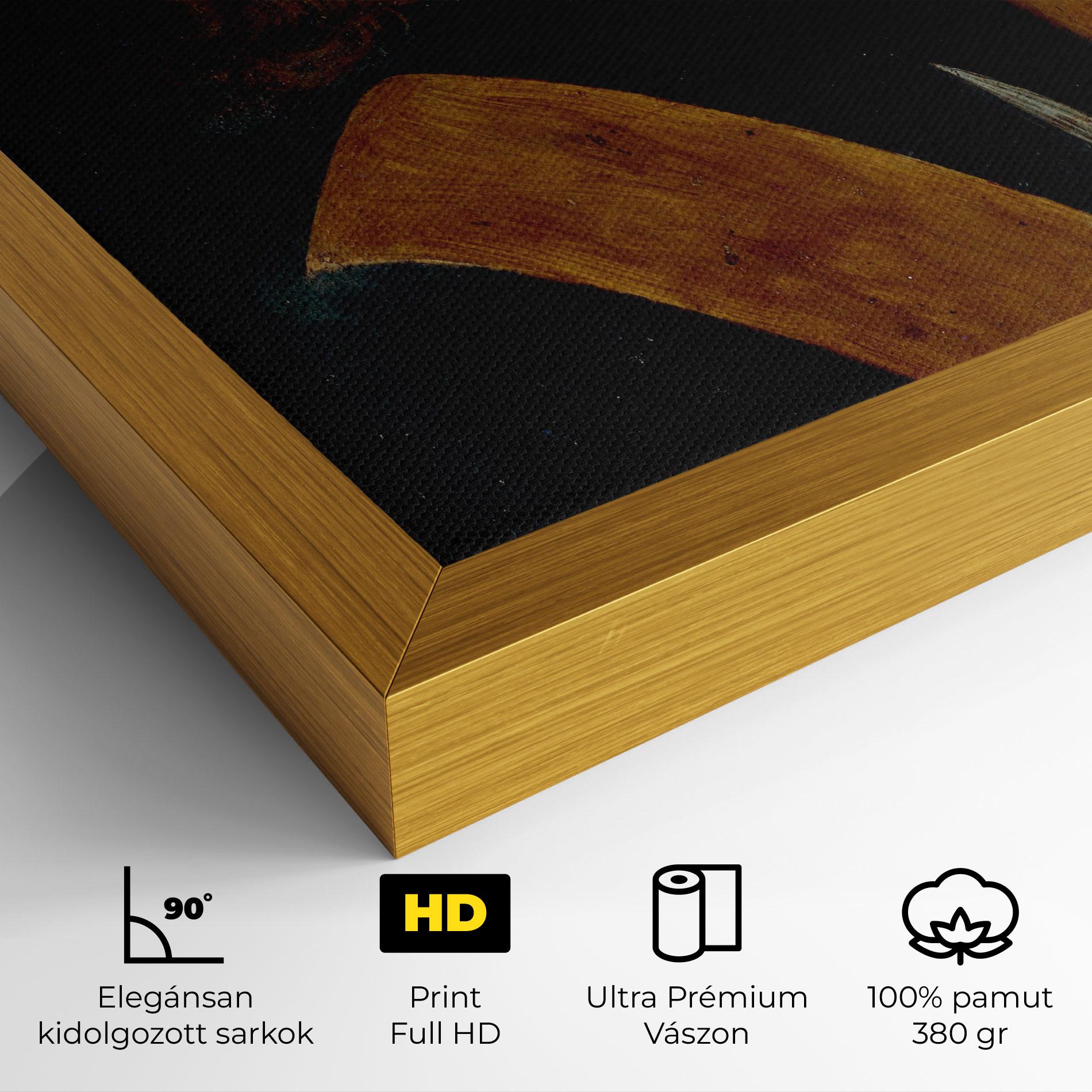 Vászonkép Leonardo Da Vinci Portrait Of A Musician Pinacoteca Ambrosiana mockup 4