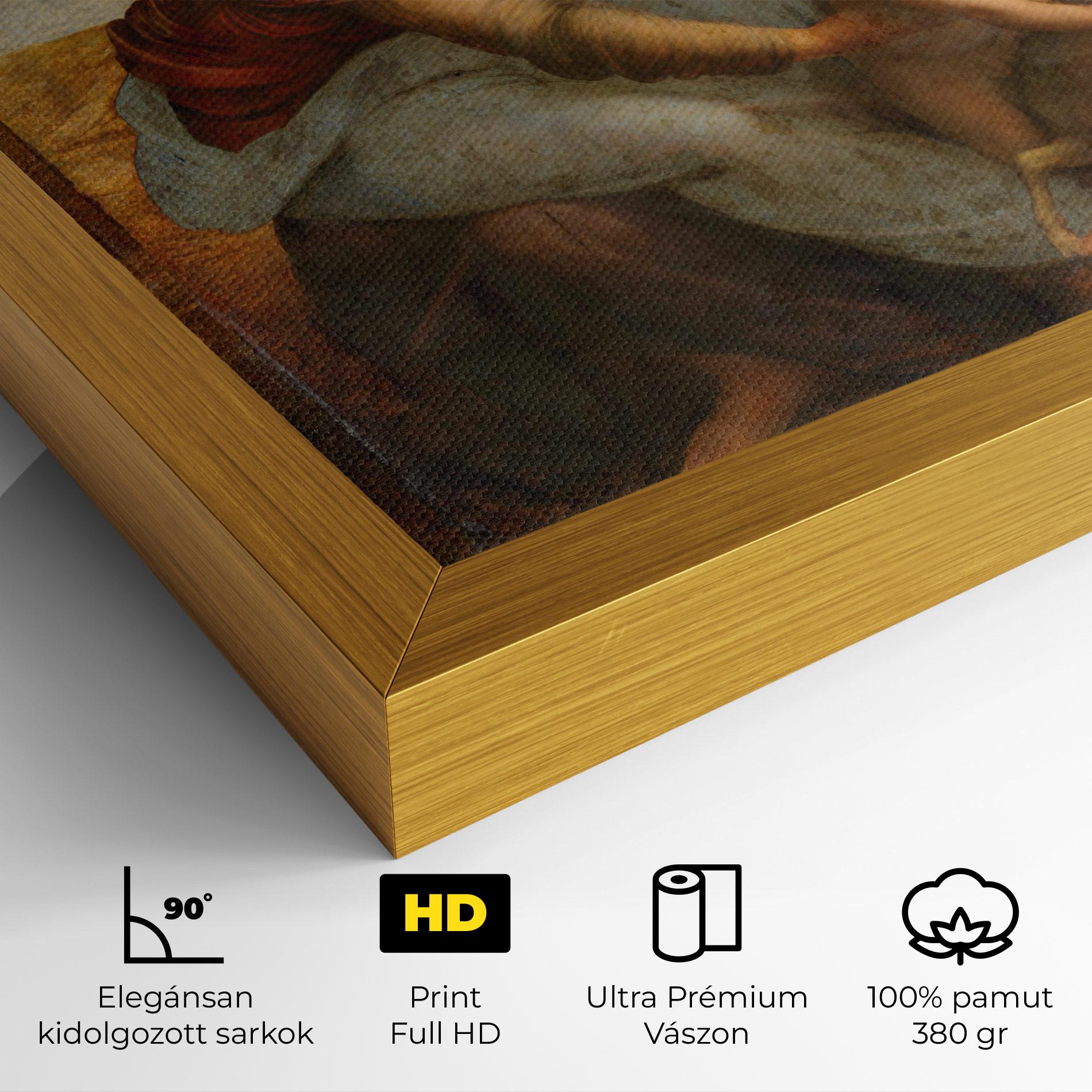 Vászonkép Leonardo Da Vinci Virgin And Child With St Anne mockup 4