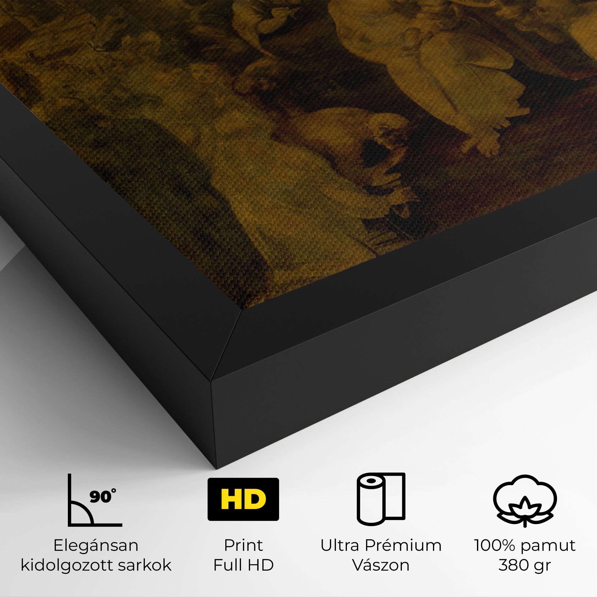 Leonardo Da Vinci Adorazione Dei Magi mockup 4