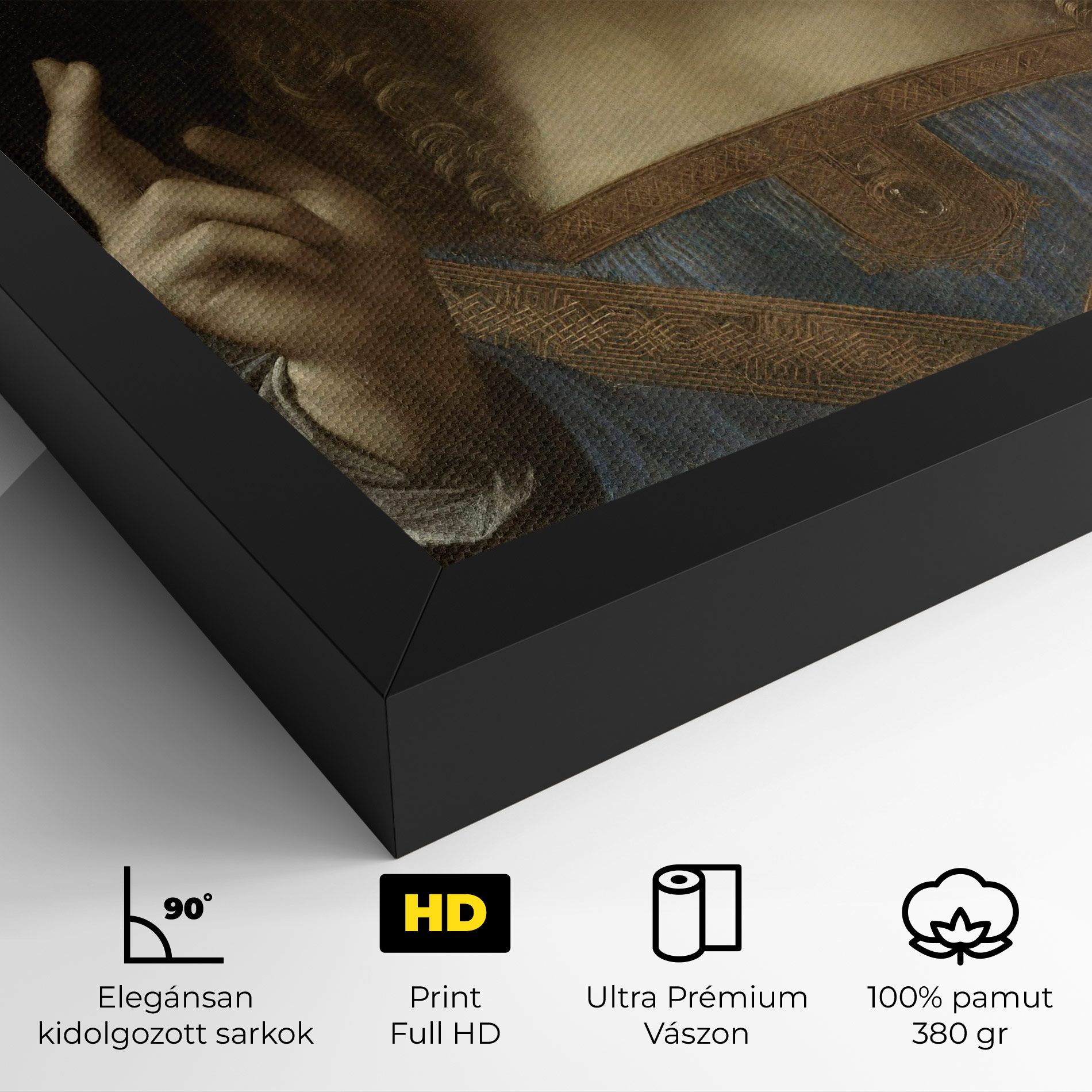 Leonardo Da Vinci Salvator Mundi mockup 4