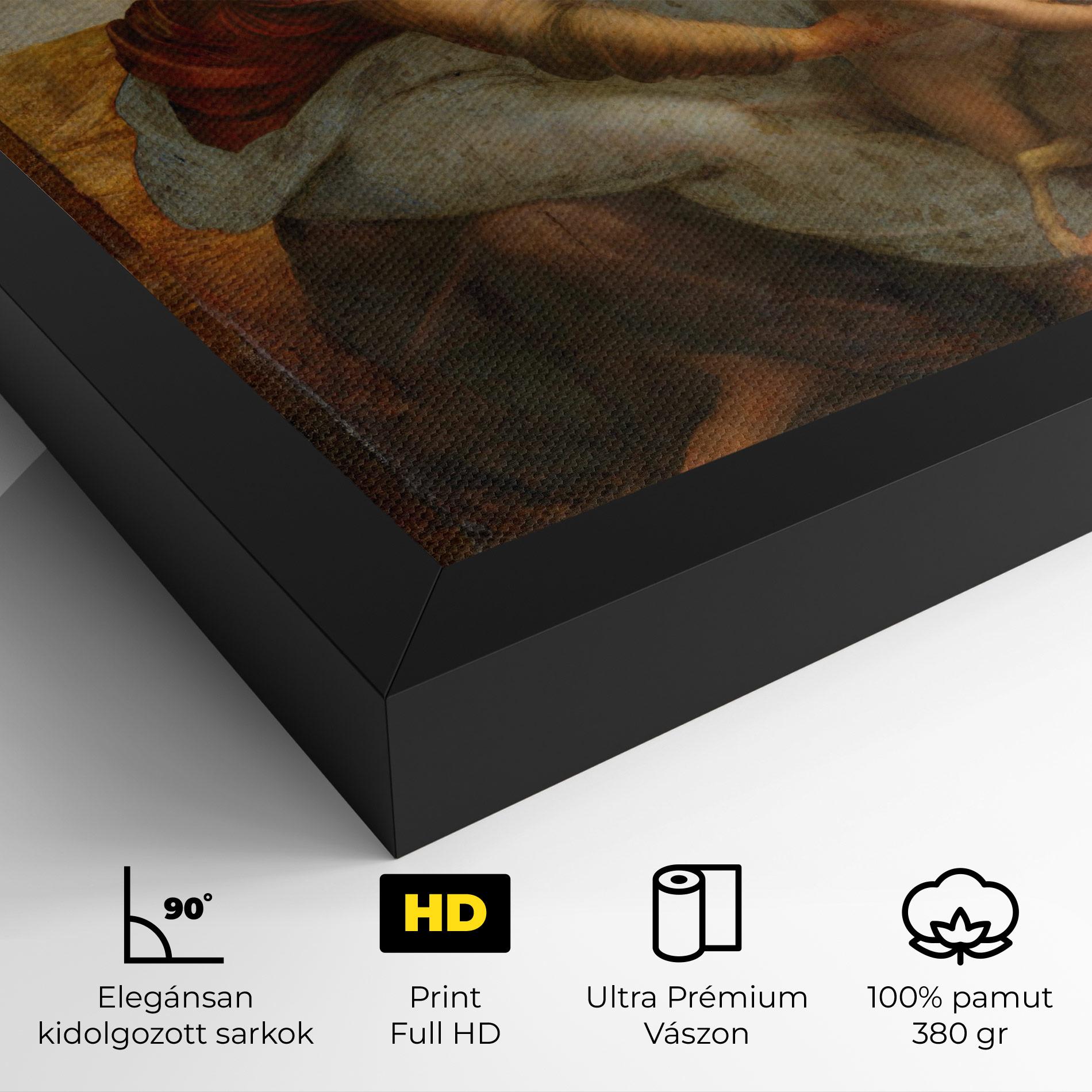 Vászonkép Leonardo Da Vinci Virgin And Child With St Anne mockup 4