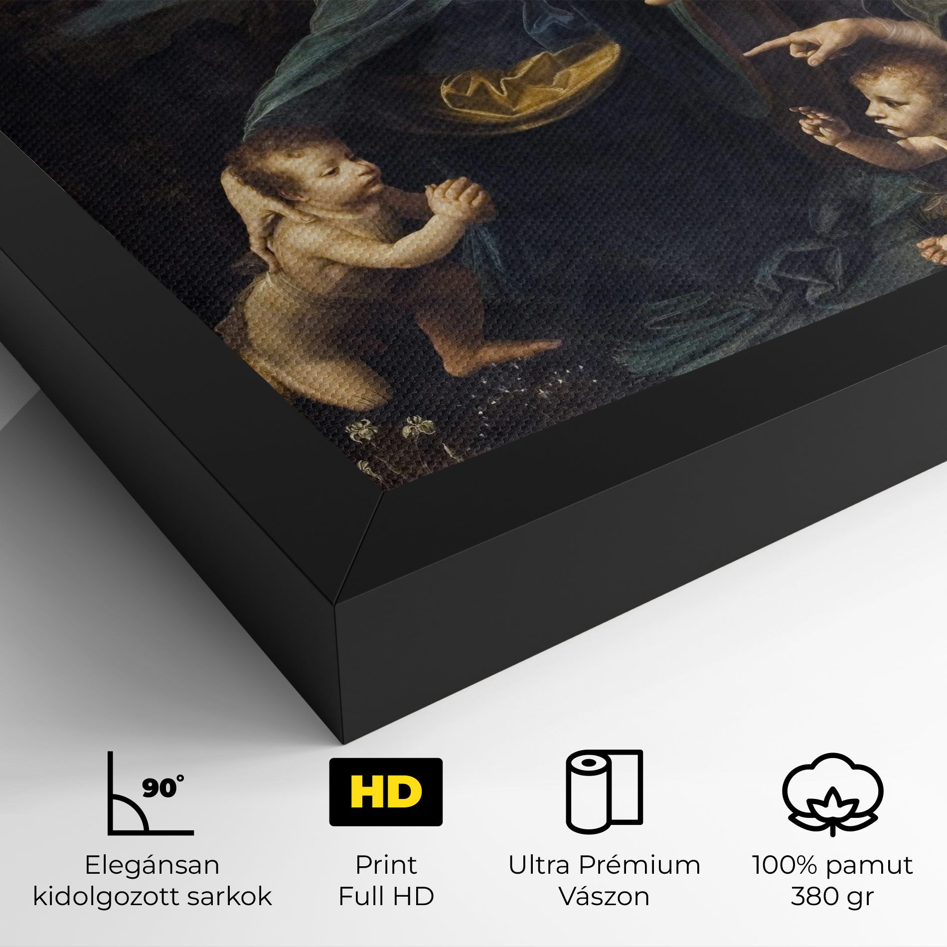 The Virgin Of The Rocks Leonardo Da Vinci mockup 4