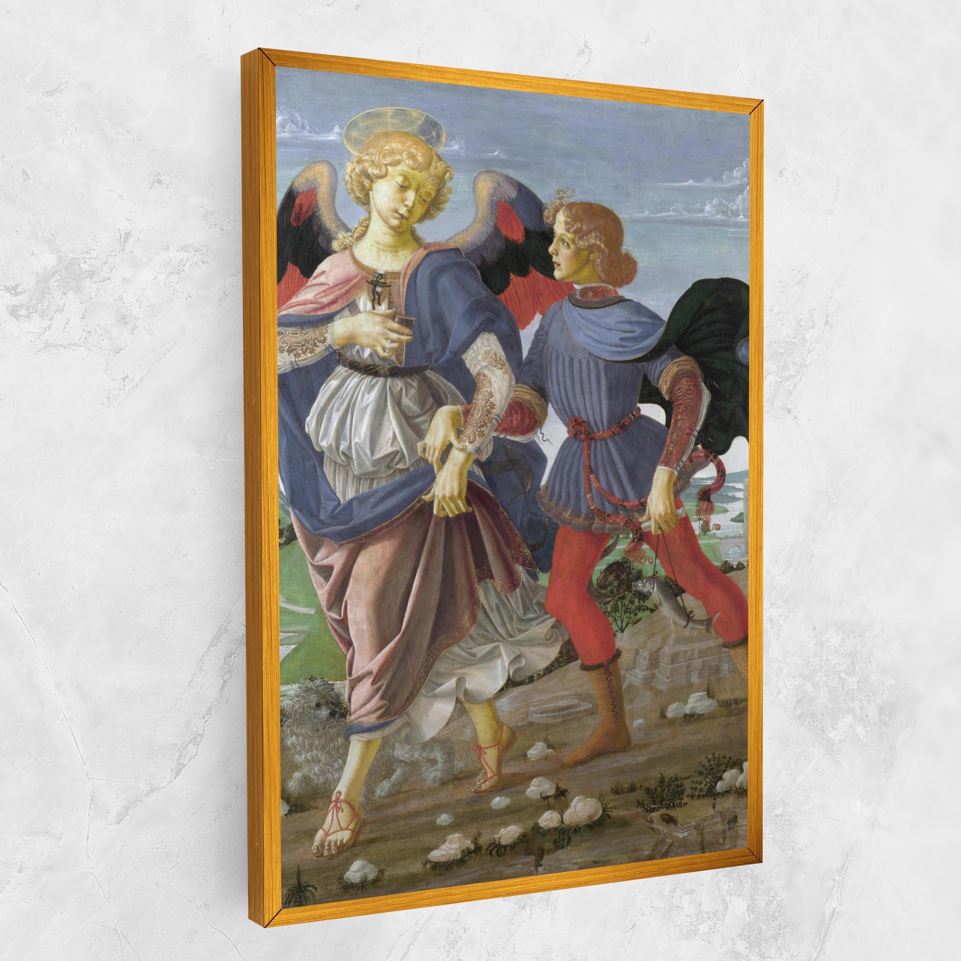 Vászonkép Tobias And The Angel mockup 1