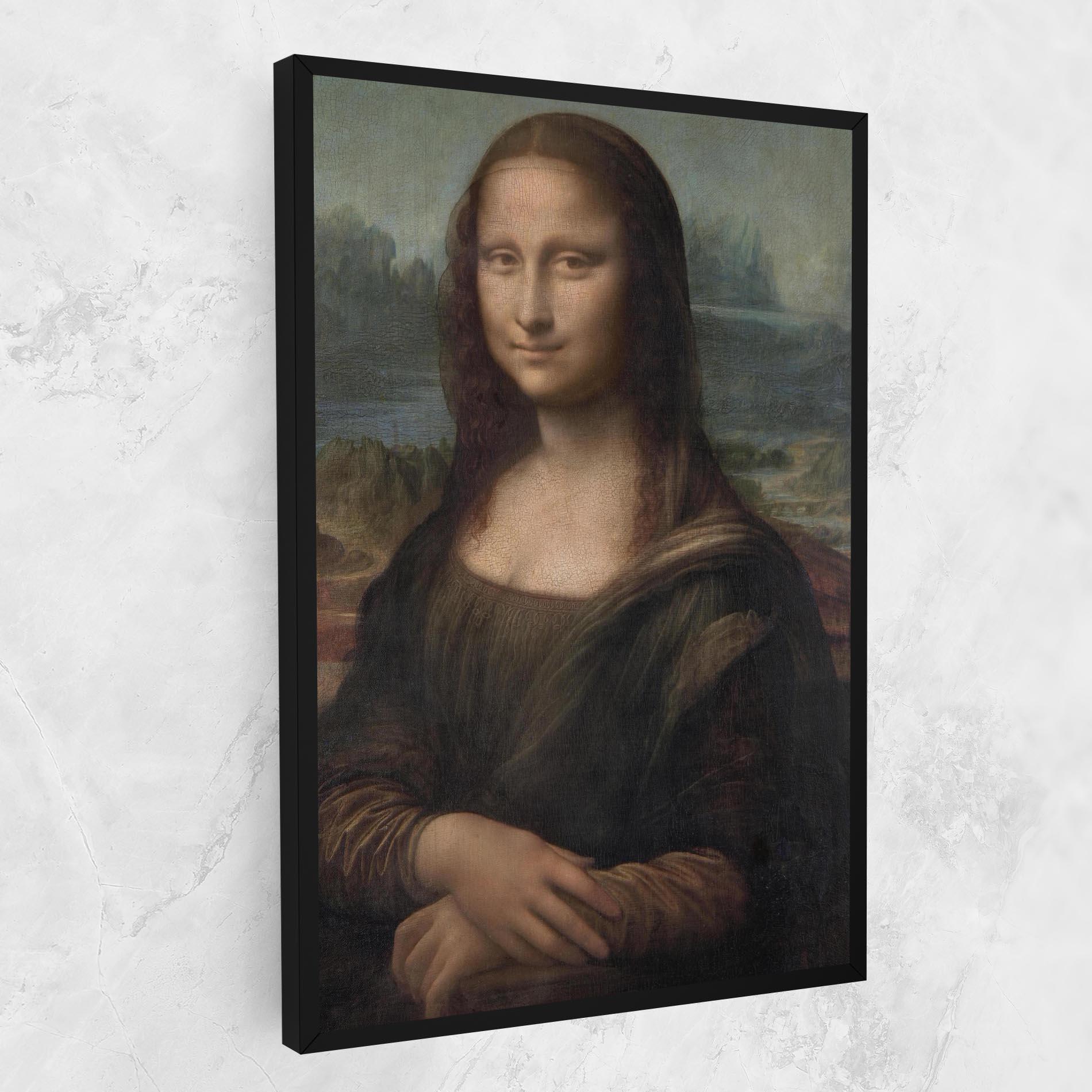 Vászonkép Mona Lisa By Leonardo Da Vinci mockup 1