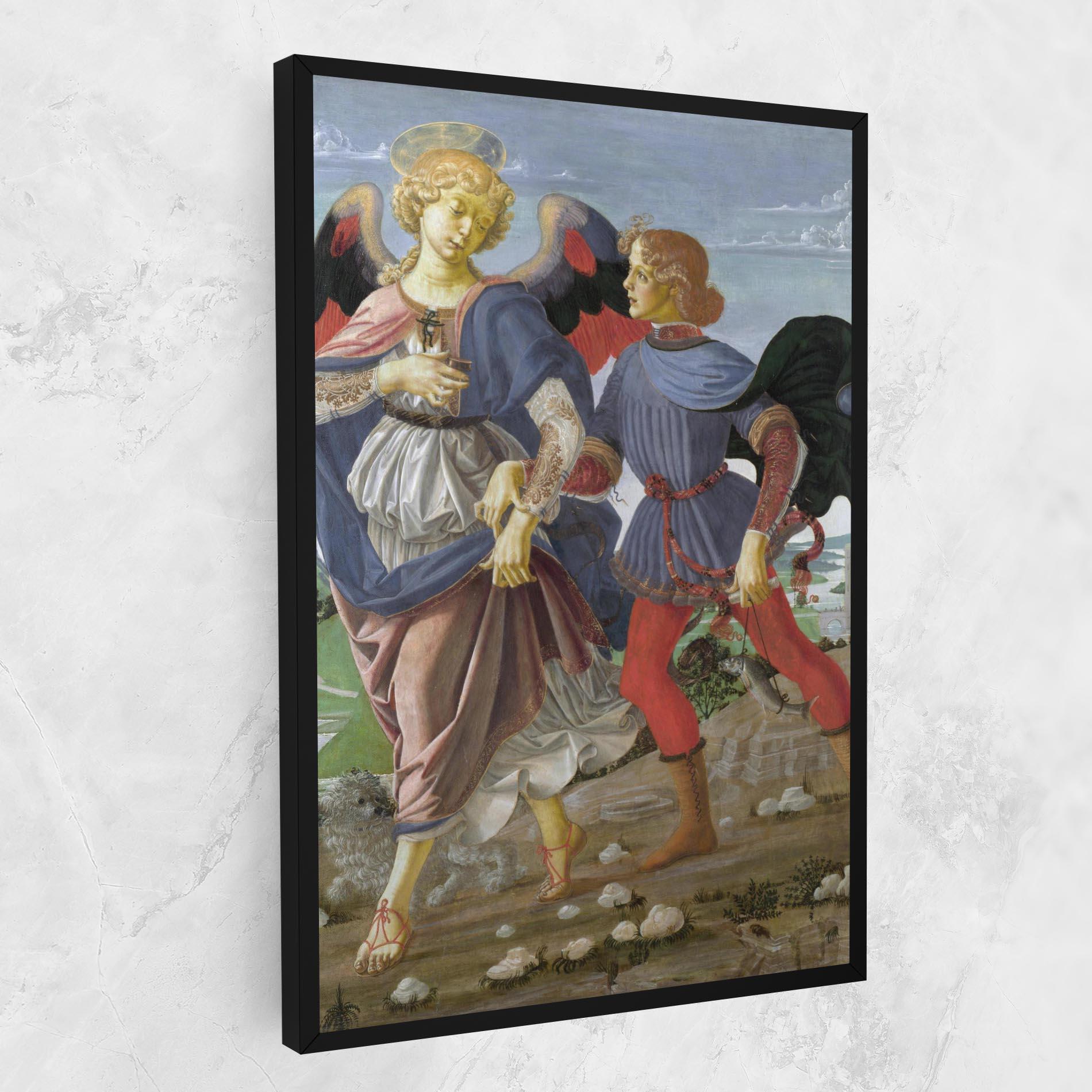 Vászonkép Tobias And The Angel mockup 1