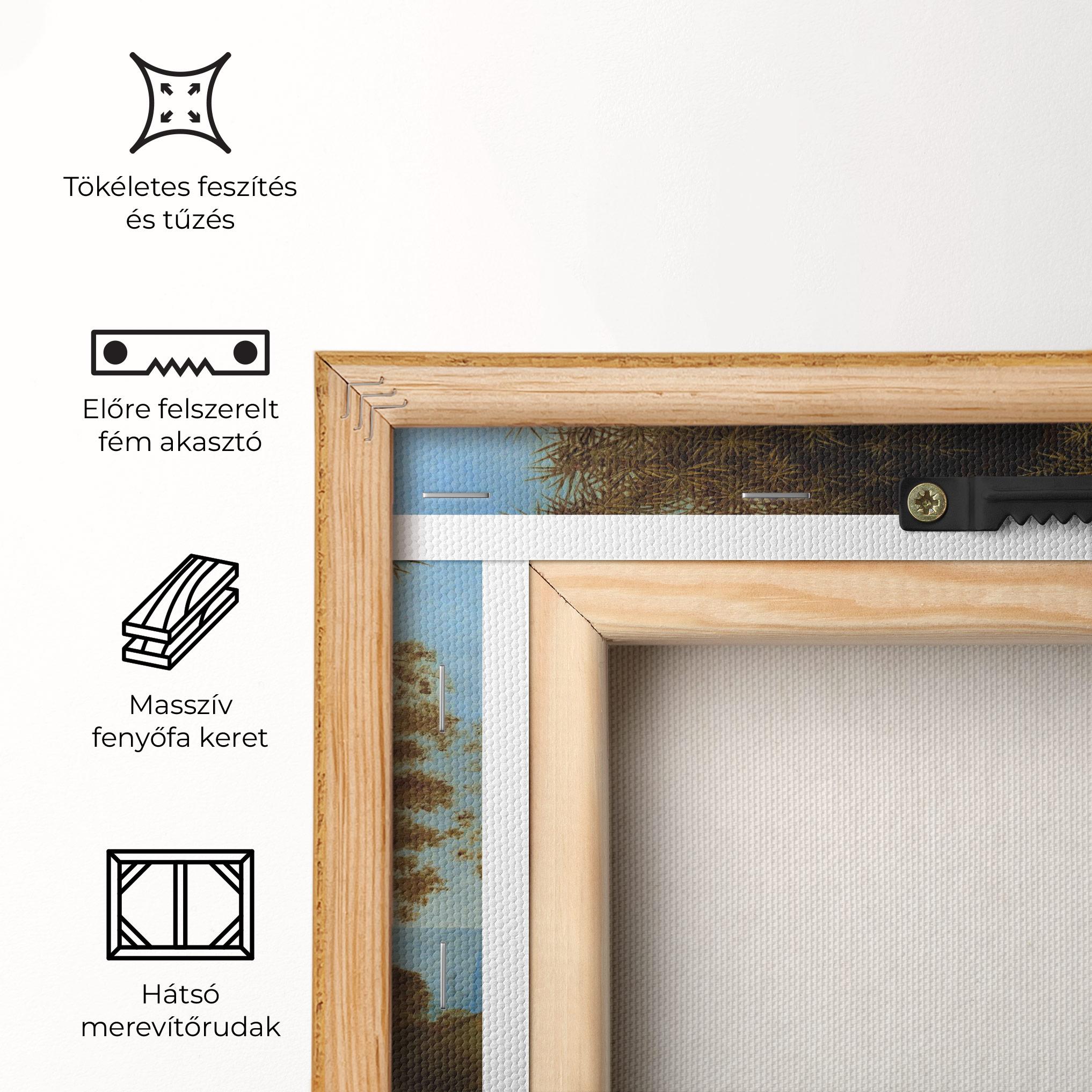 Vászonkép Leonardo Da Vinci Ginevra De Benci mockup 5