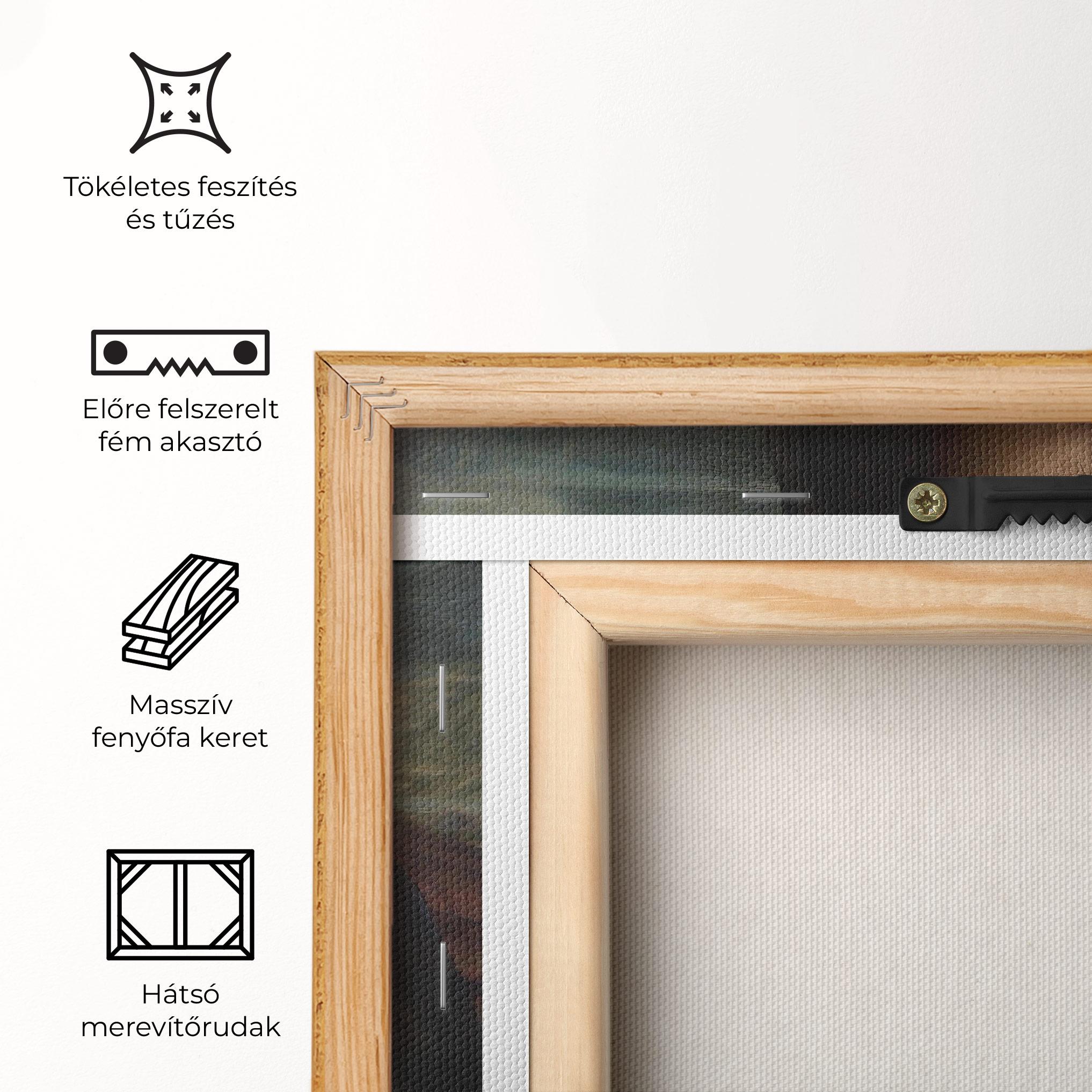 Vászonkép Mona Lisa By Leonardo Da Vinci mockup 5