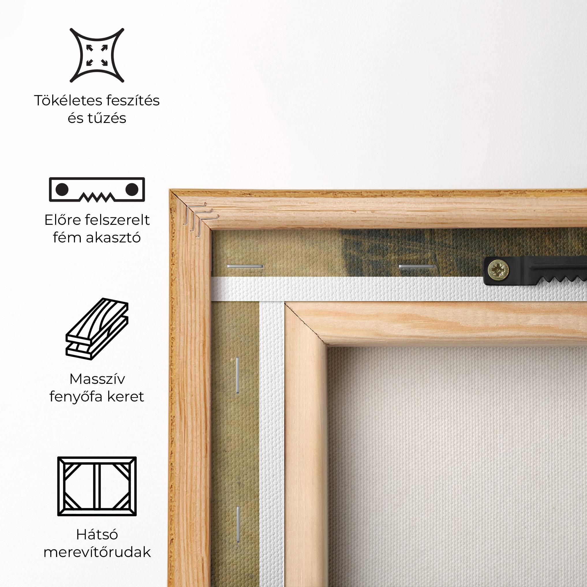 Vászonkép Profile Of A Young Fiancee Da Vinci mockup 5