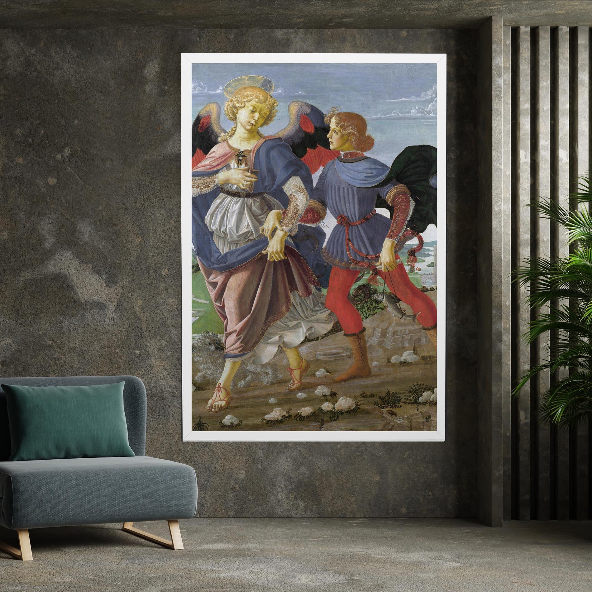 Vászonkép Tobias And The Angel mockup 7