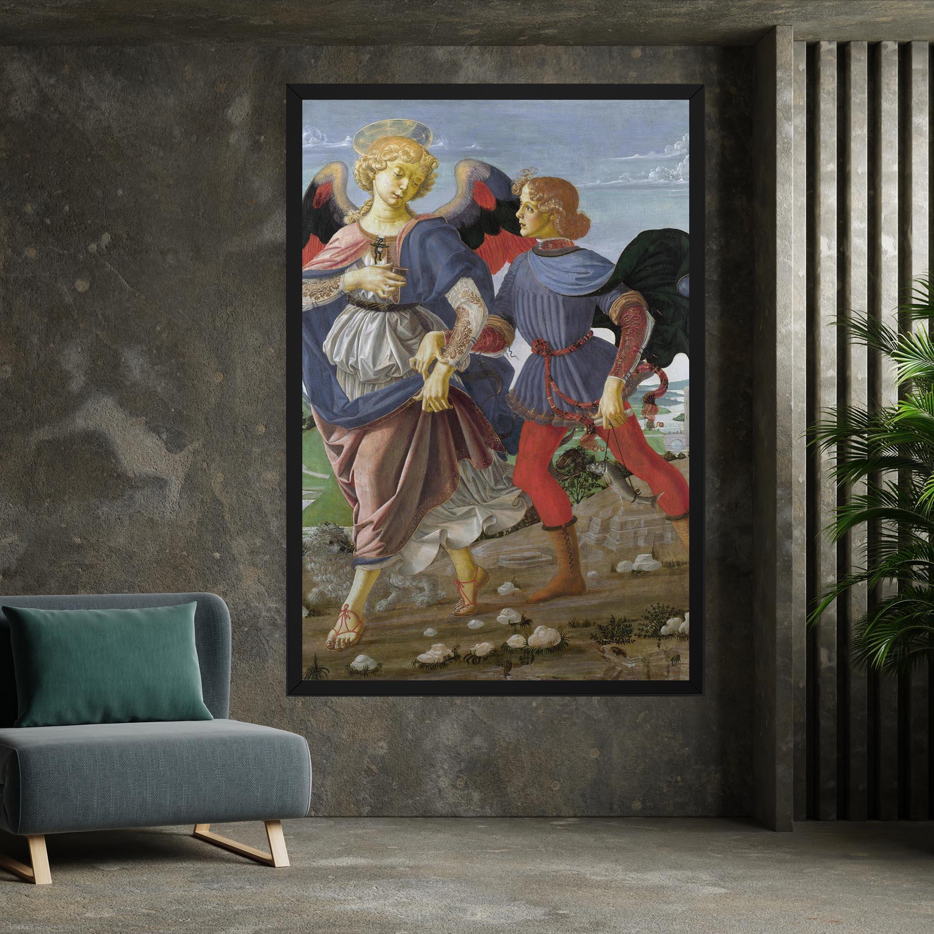 Vászonkép Tobias And The Angel mockup 7