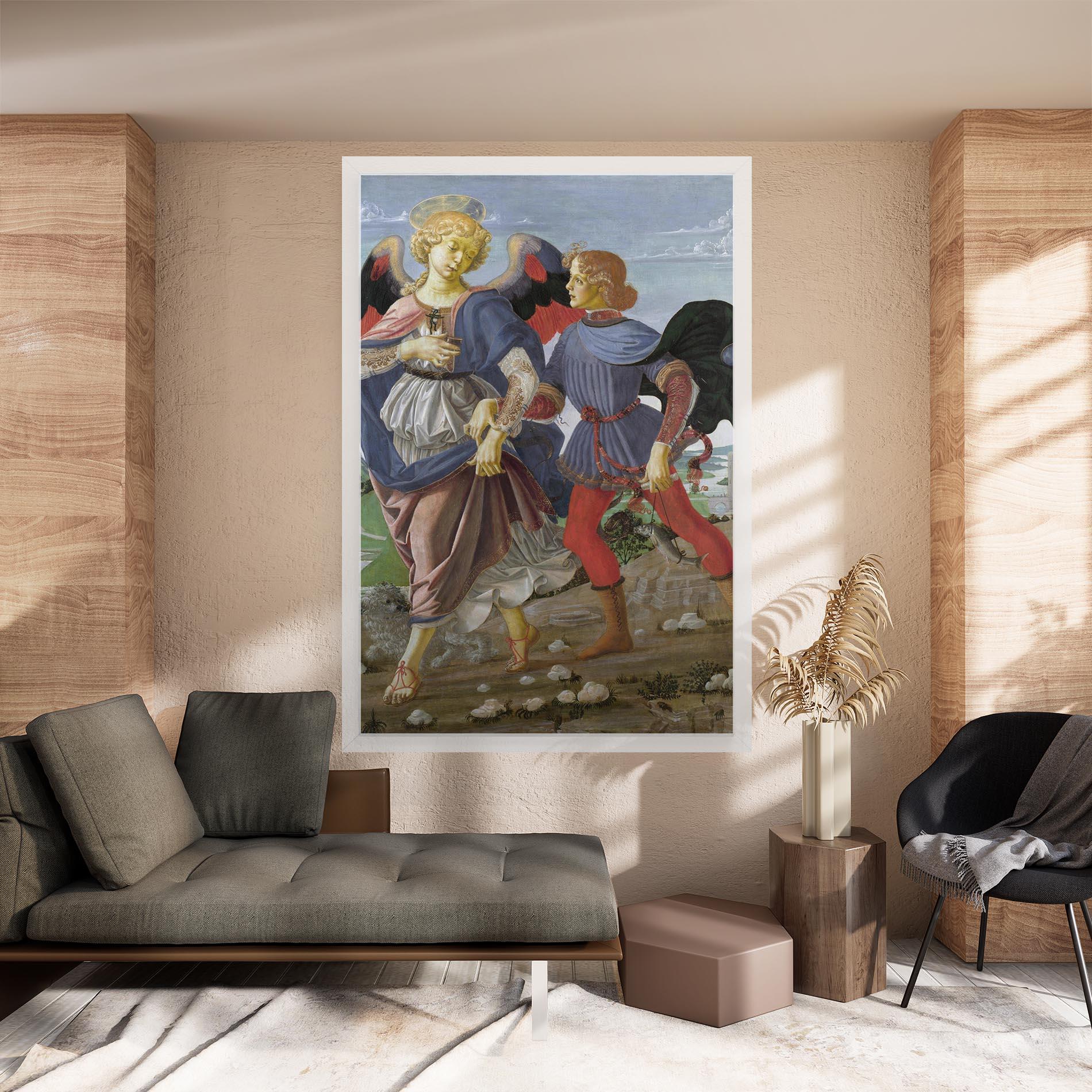 Vászonkép Tobias And The Angel mockup 8