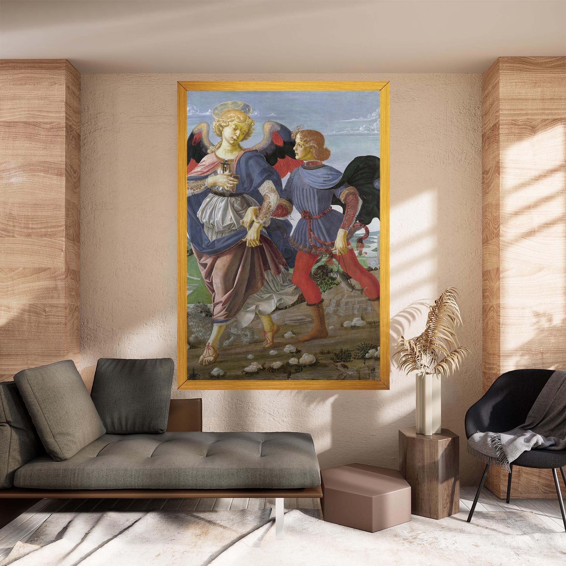 Vászonkép Tobias And The Angel mockup 8