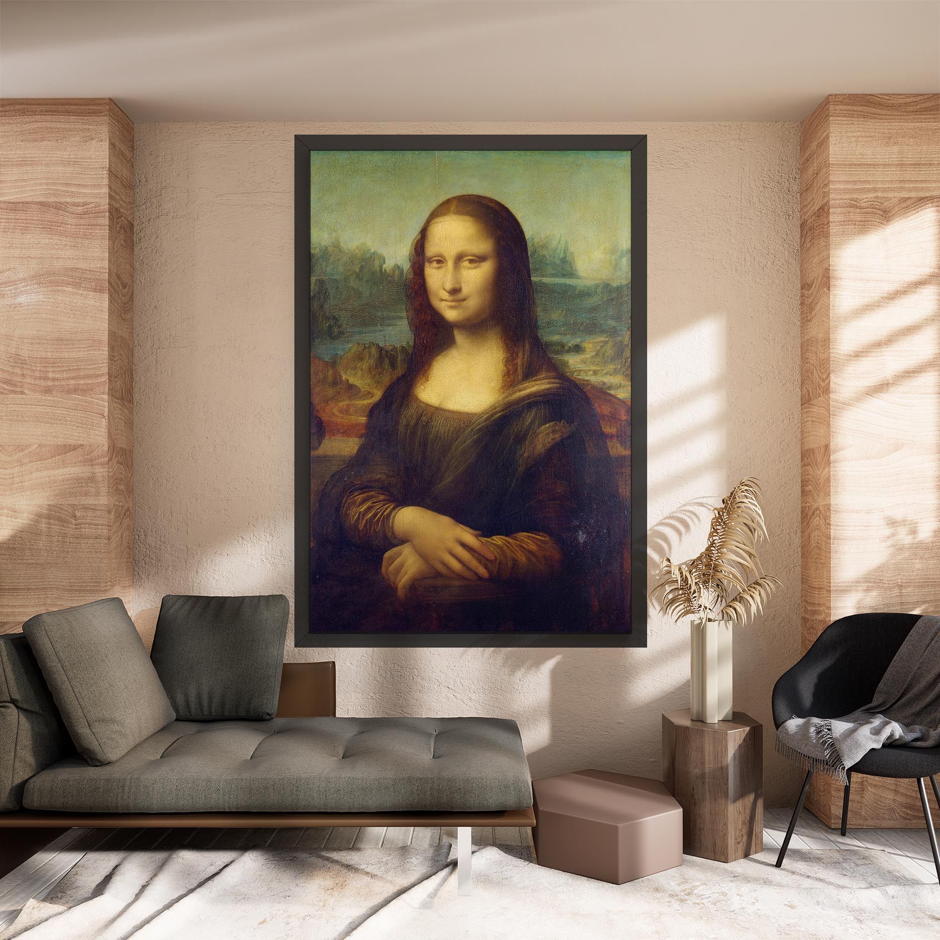 Gioconda By Leonardo Da Vinci mockup 8