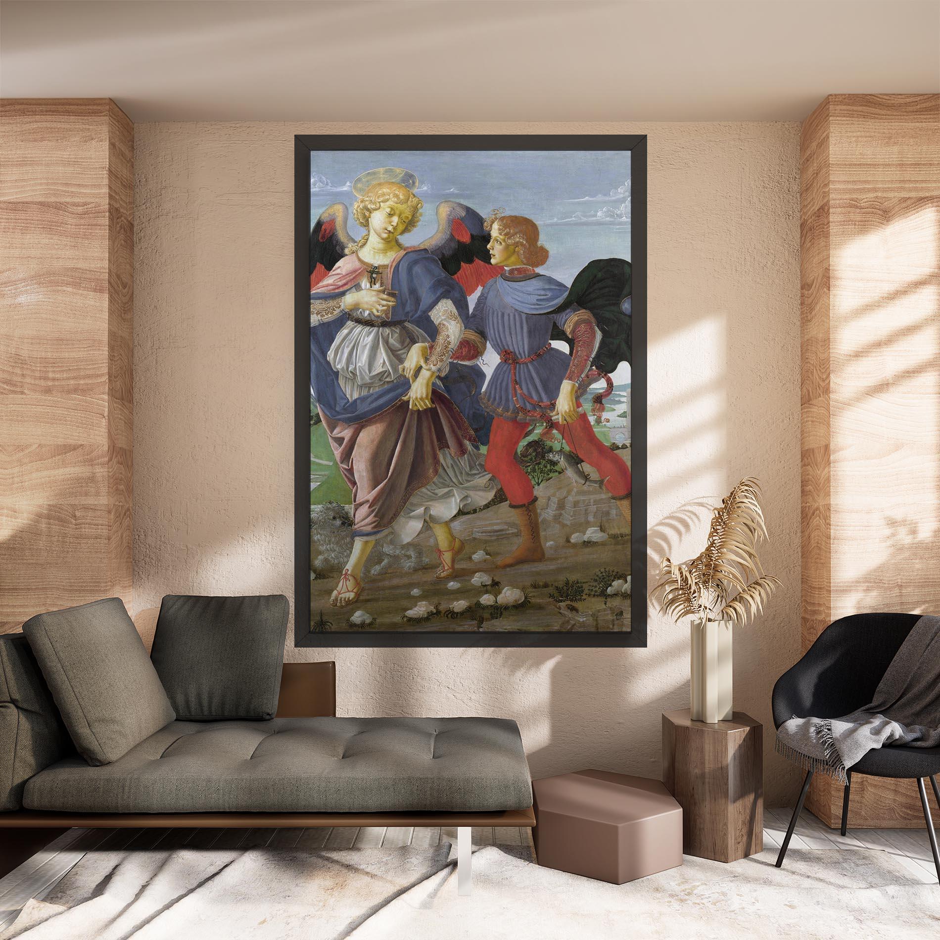 Vászonkép Tobias And The Angel mockup 8