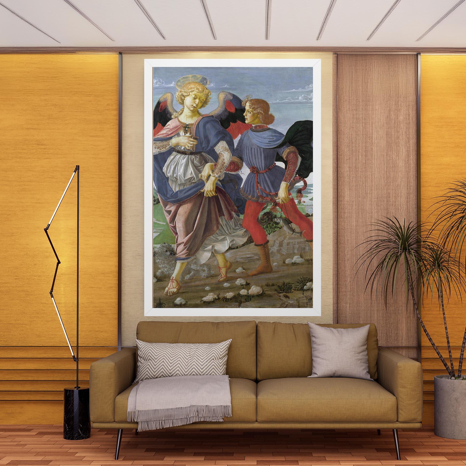 Vászonkép Tobias And The Angel mockup 9