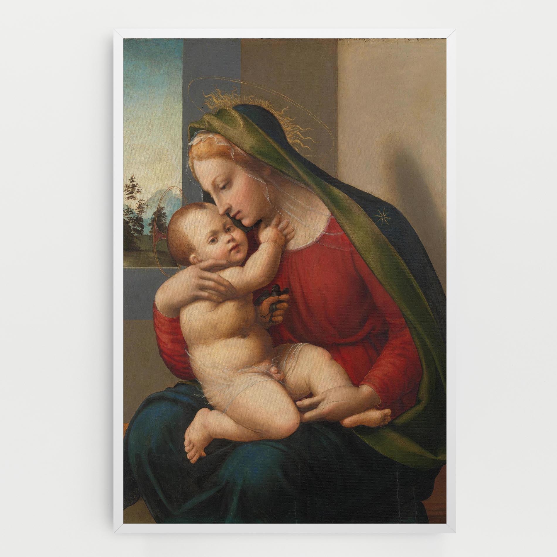 Vászonkép Madonna And Child mockup 0