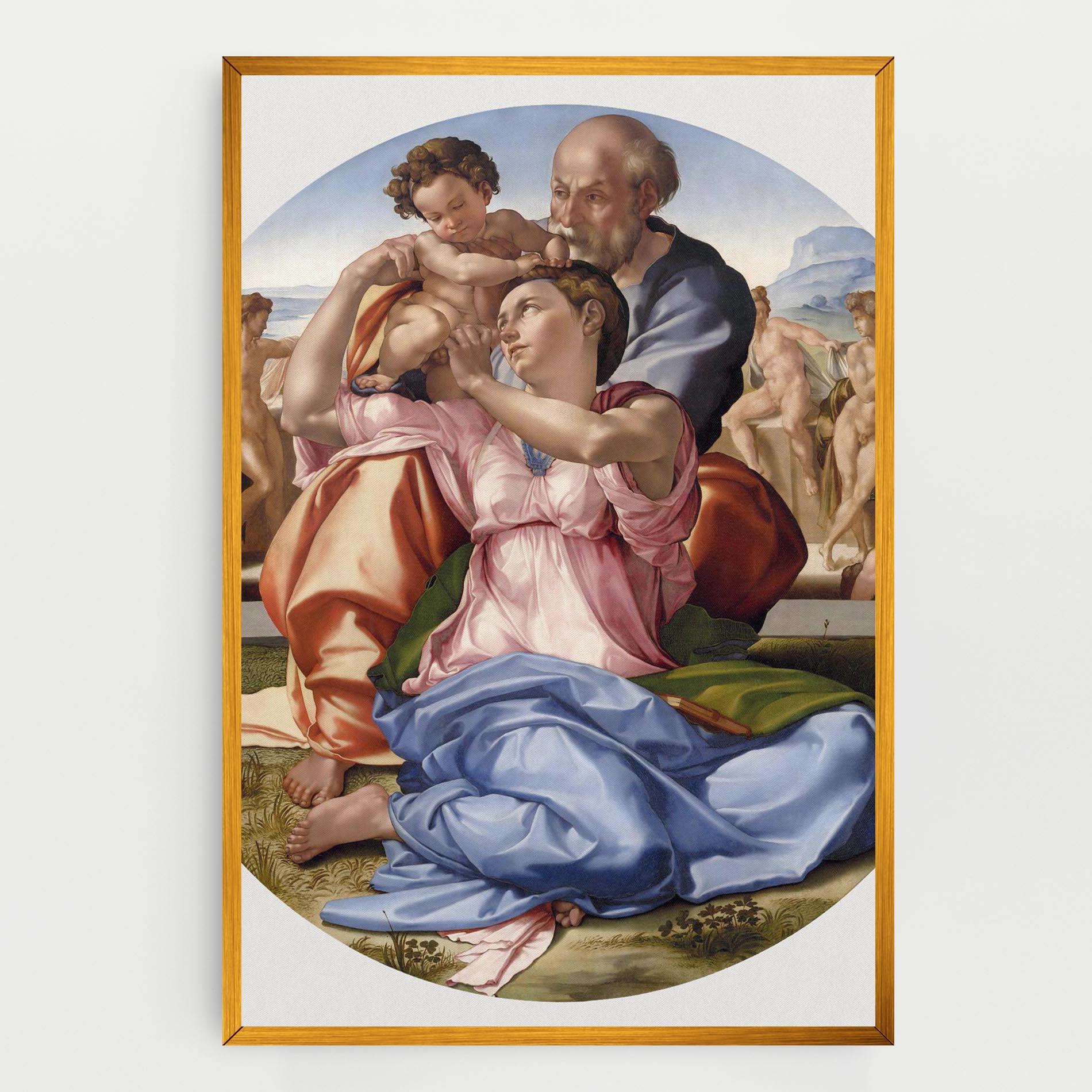 Vászonkép Doni Tondo mockup 0