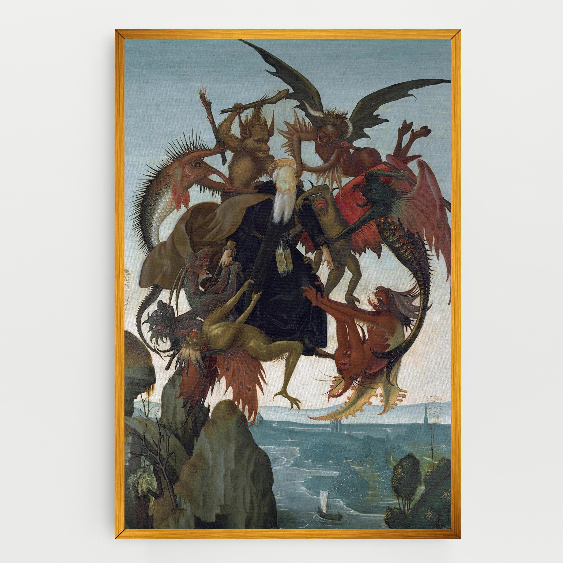 Vászonkép Torment Of Saint mockup 0