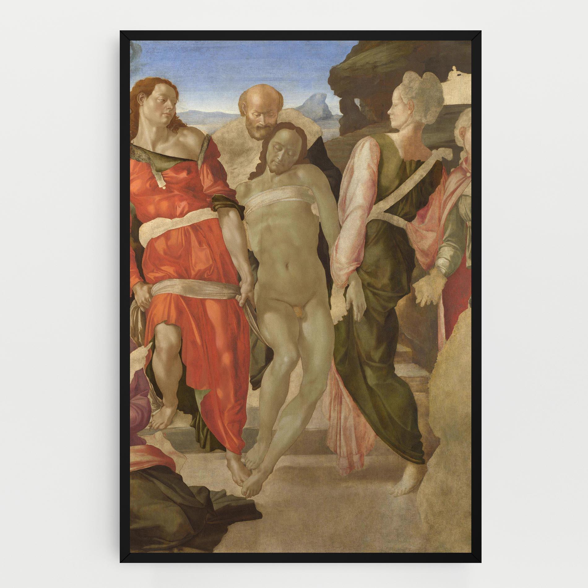 Vászonkép Entombment mockup 0