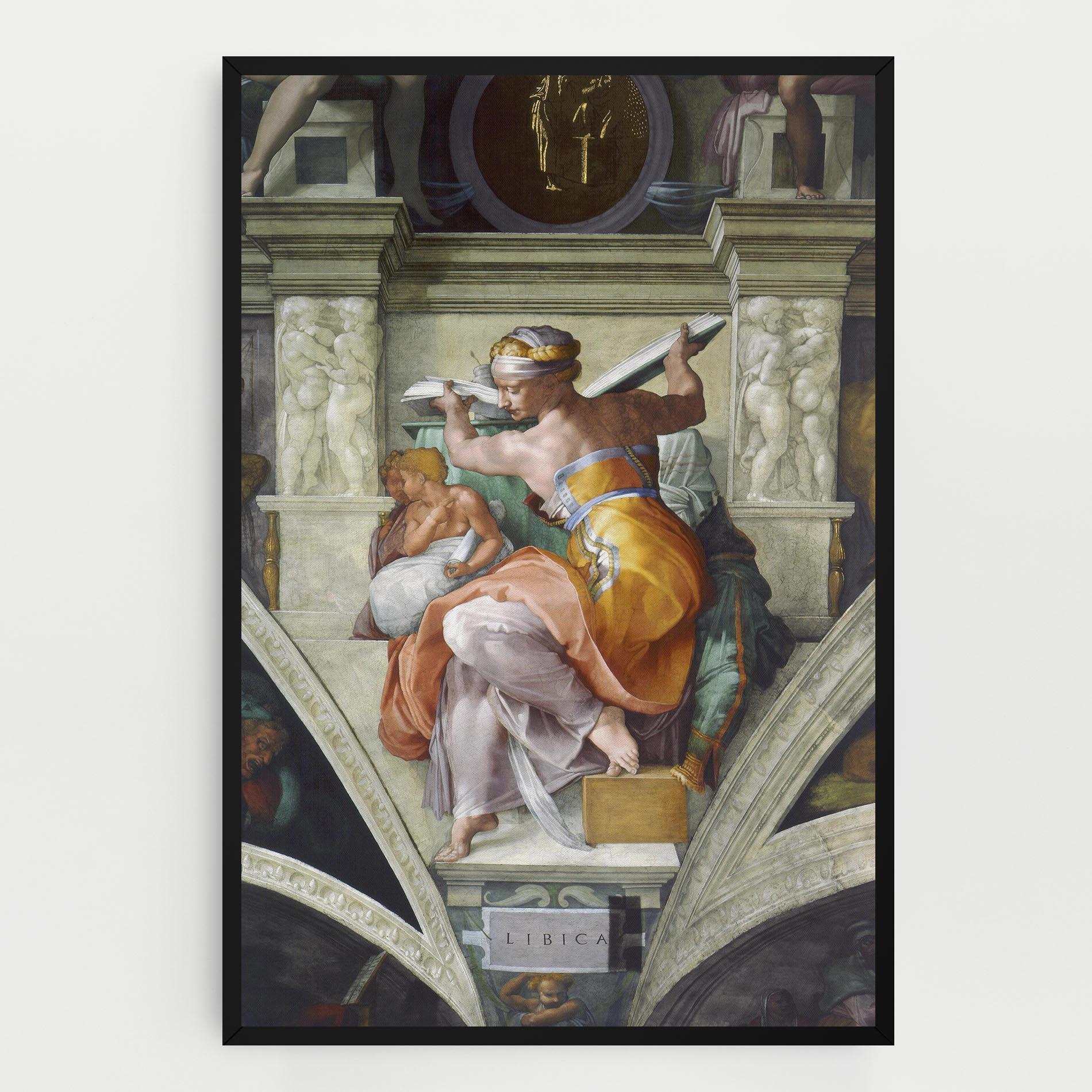 Vászonkép Libyan Sibyles mockup 0