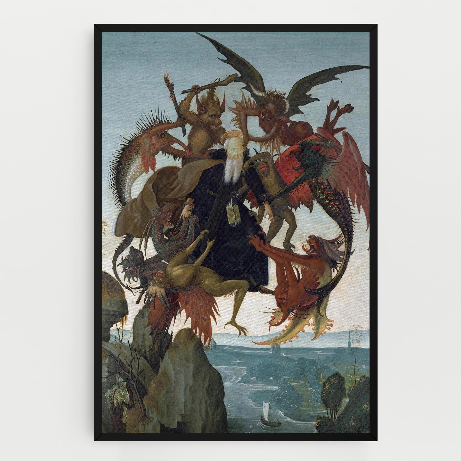 Vászonkép Torment Of Saint mockup 0