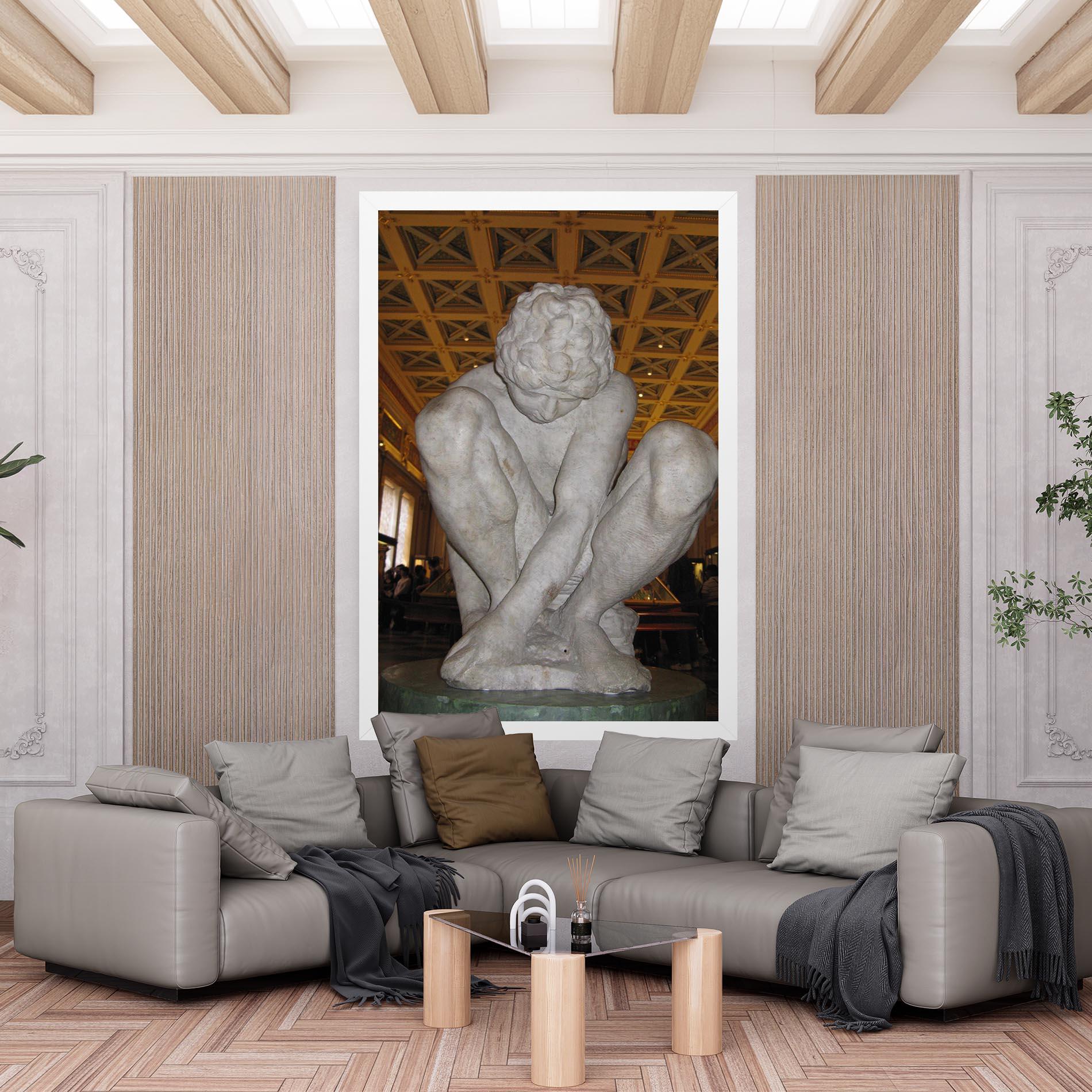 Vászonkép Crouching Boy mockup 6