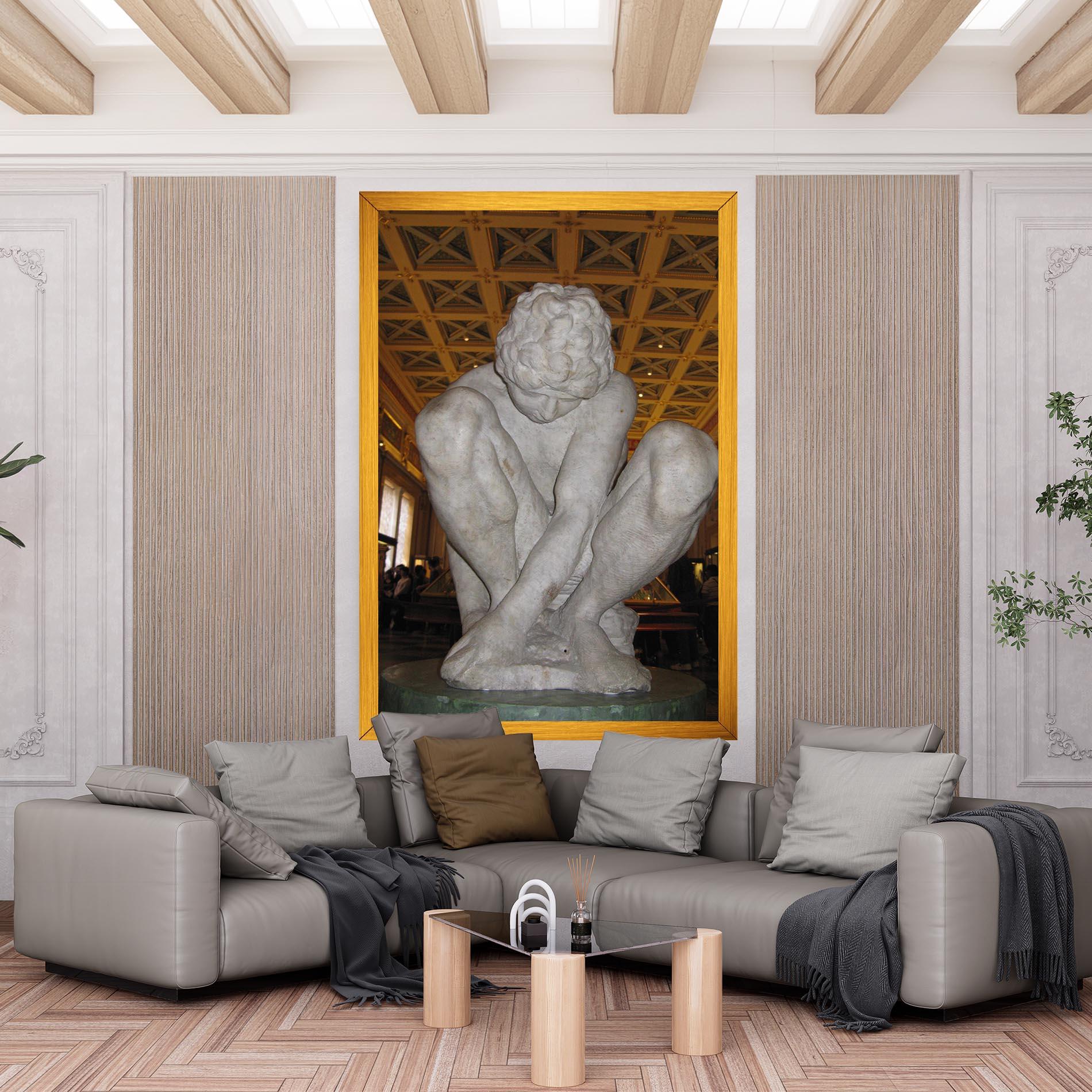 Vászonkép Crouching Boy mockup 6