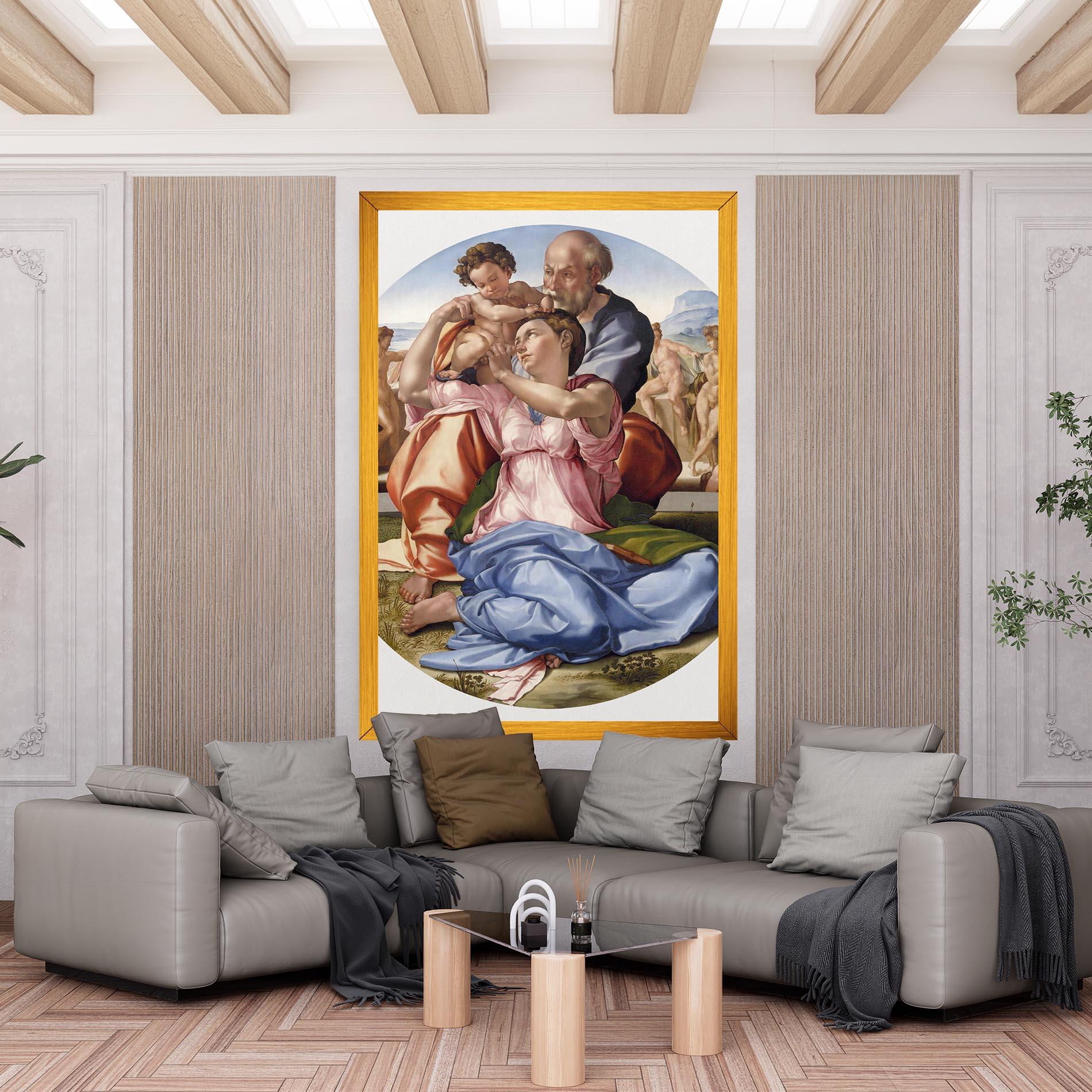 Vászonkép Doni Tondo mockup 6