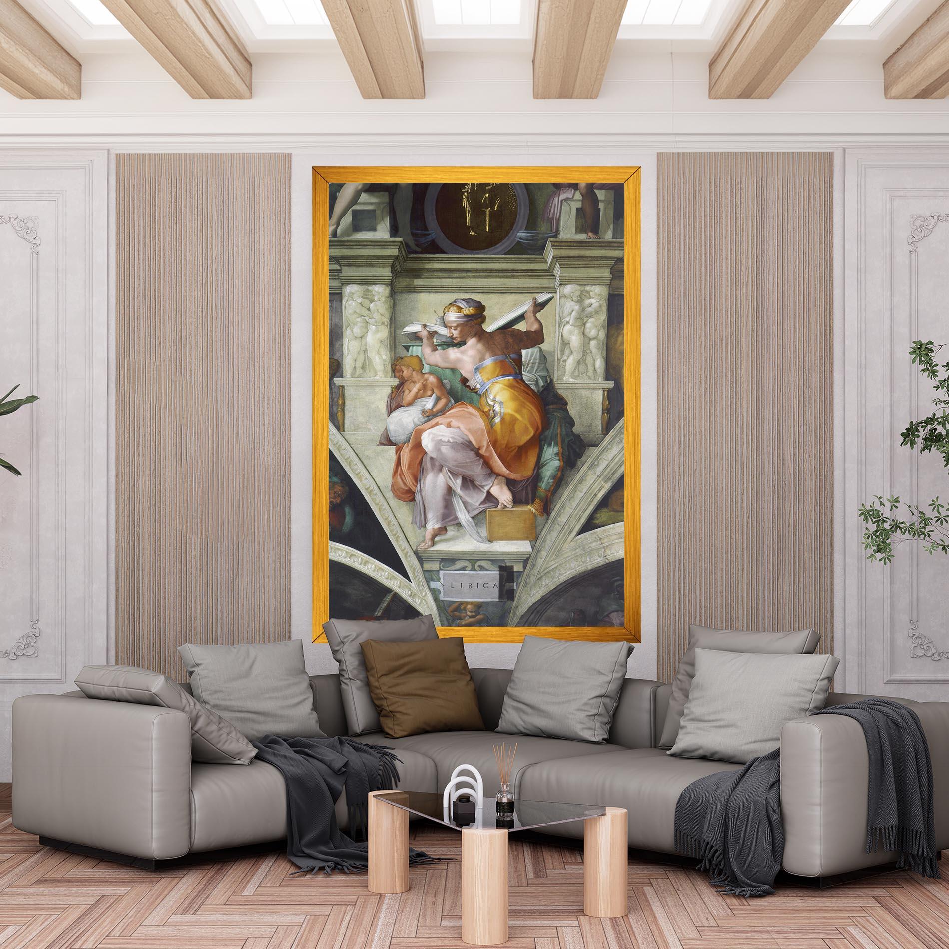 Vászonkép Libyan Sibyles mockup 6