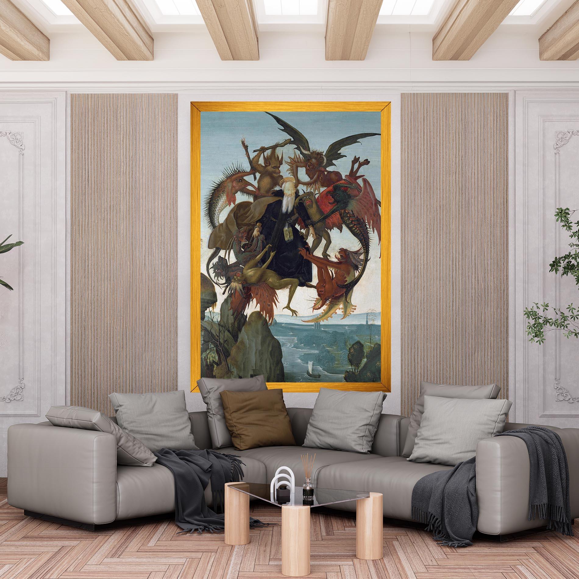 Vászonkép Torment Of Saint mockup 6