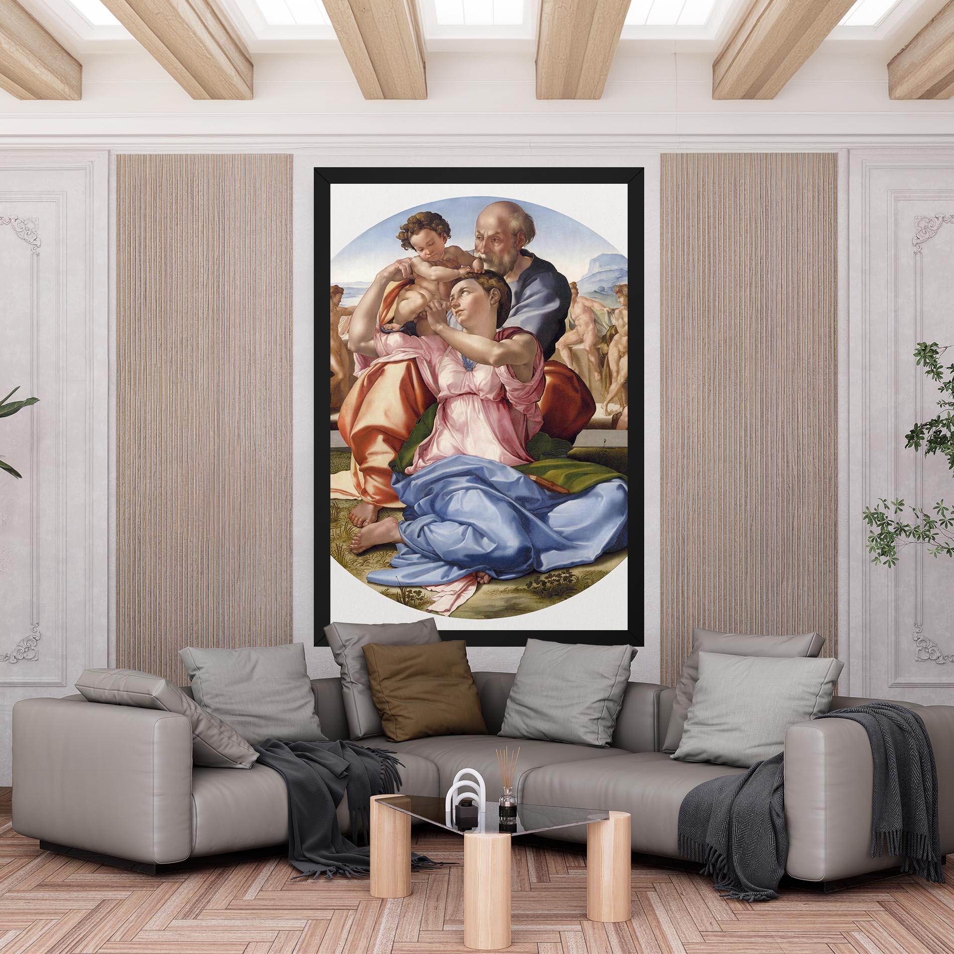 Vászonkép Doni Tondo mockup 6